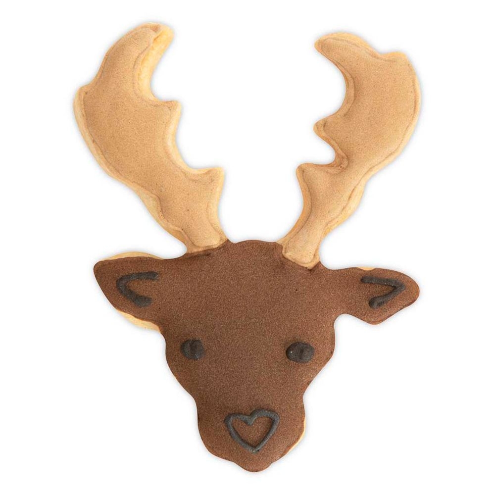 Städter - Prägeausstecher Hirschkopf - 6 cm