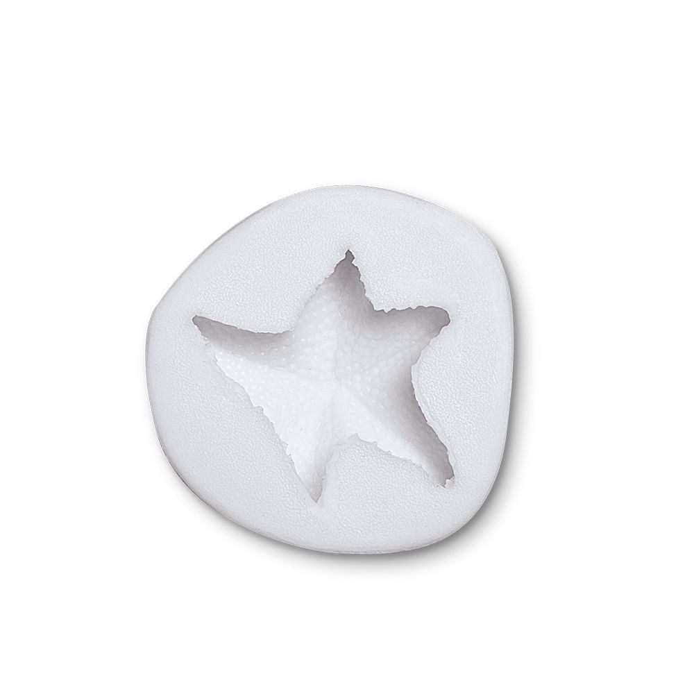 Städter - Fondant mould Starfish - 5 cm - relief shape