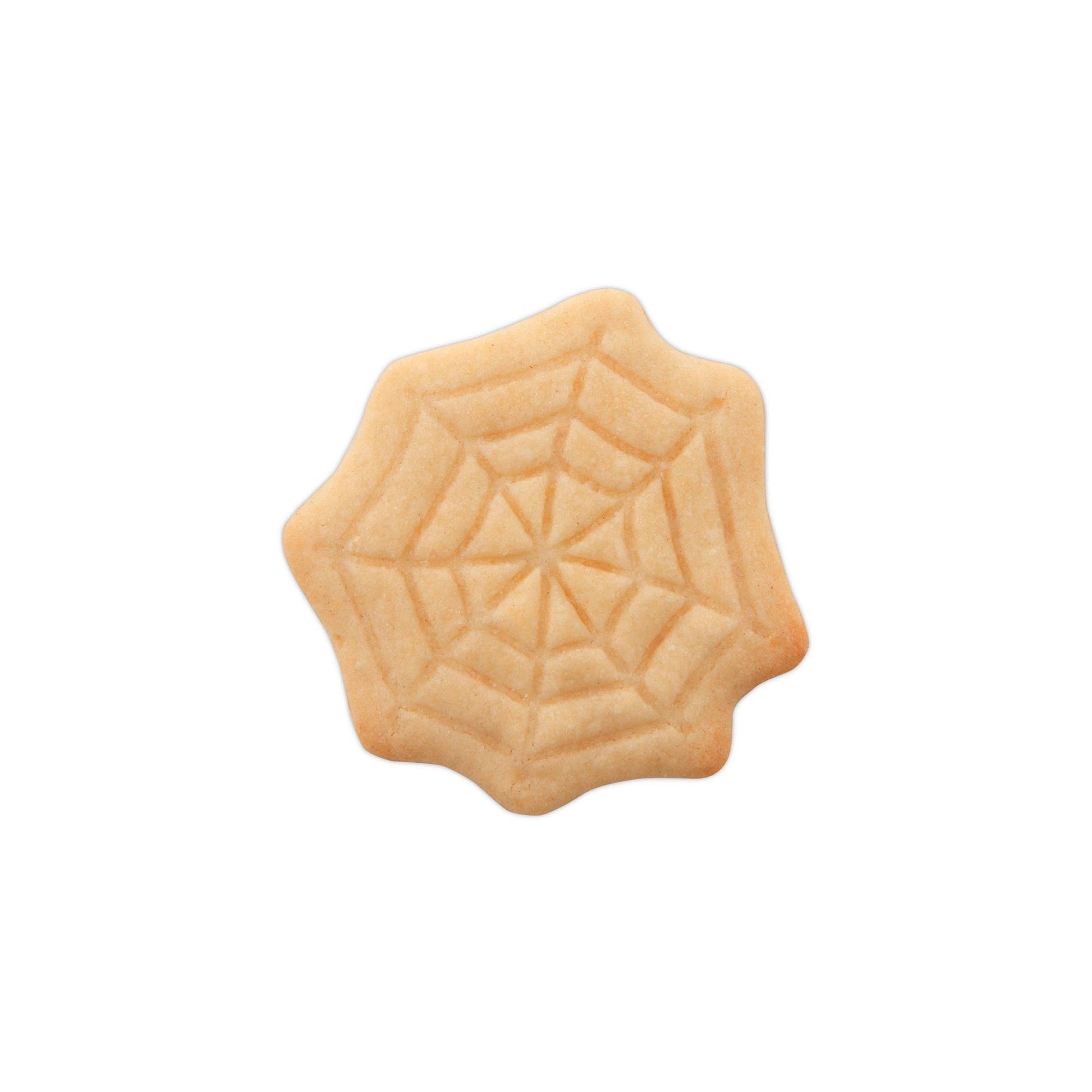 Städter - Embossing cookie cutter spider web - 7 cm Städter - Embossing cookie cutter spider web - 7 cm