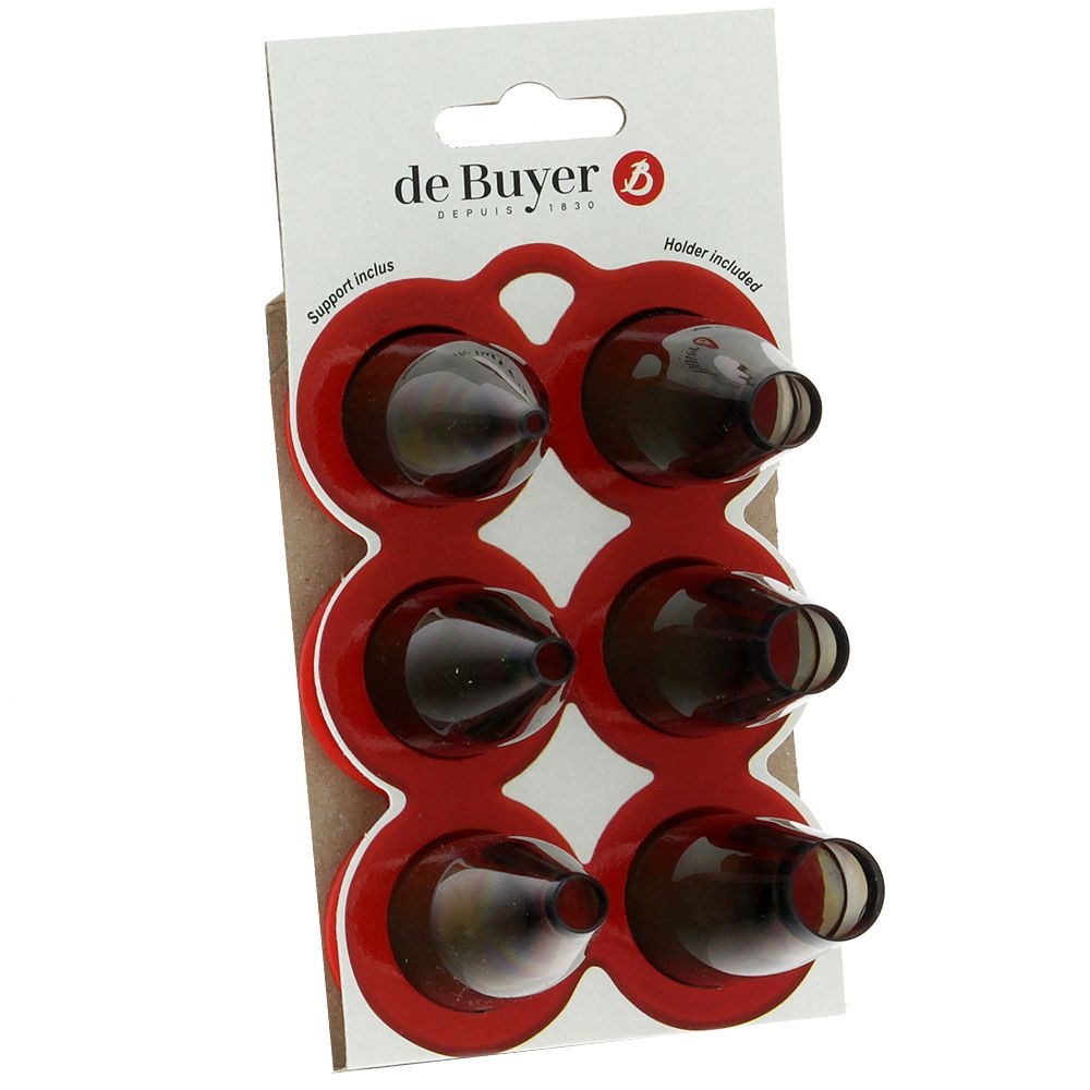 de Buyer - Satz von 6 Garniertüllen Set UNI de Buyer - Satz von 6 Garniertüllen Set UNI