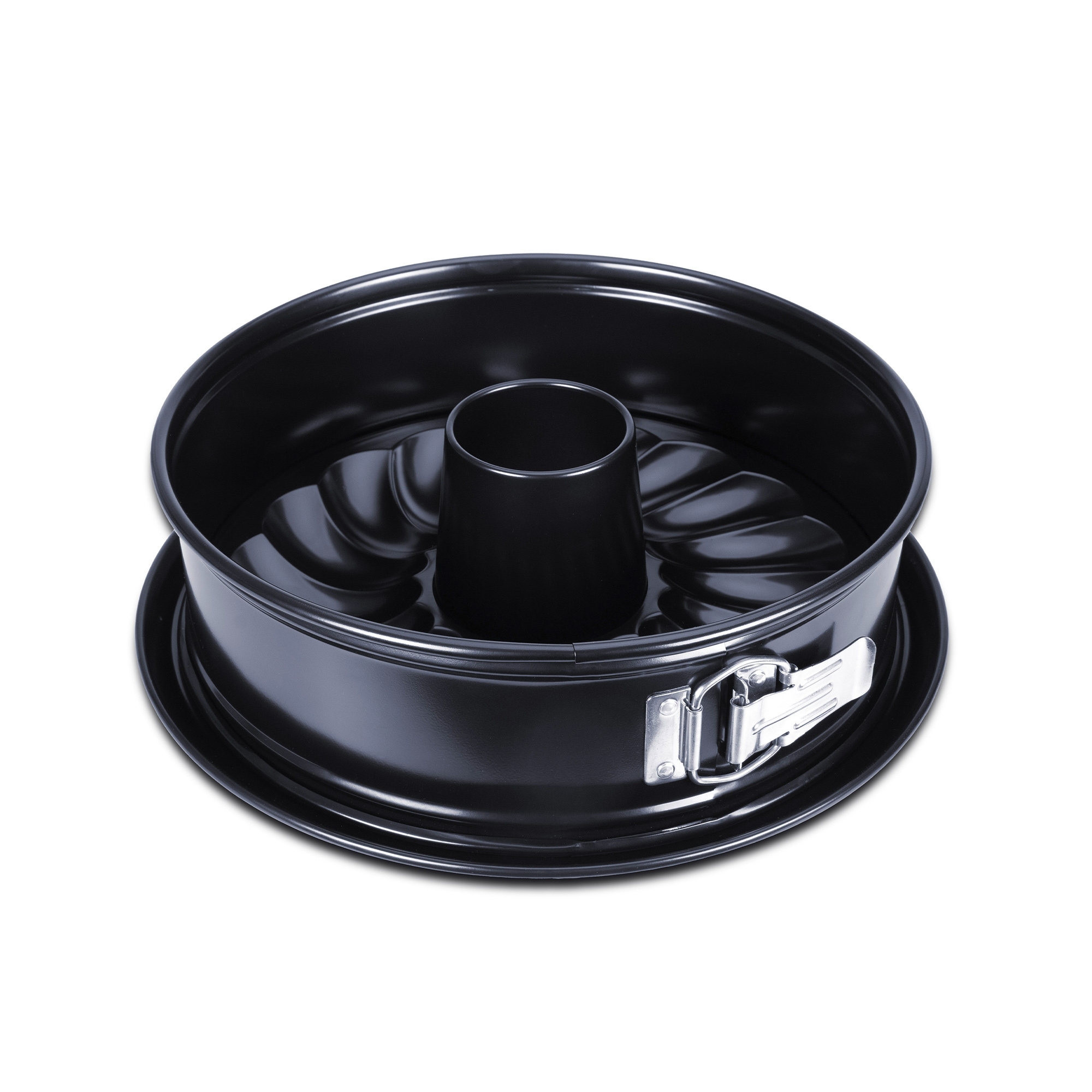 Runde Springform mit Rohrboden und Antihaftbeschichtung