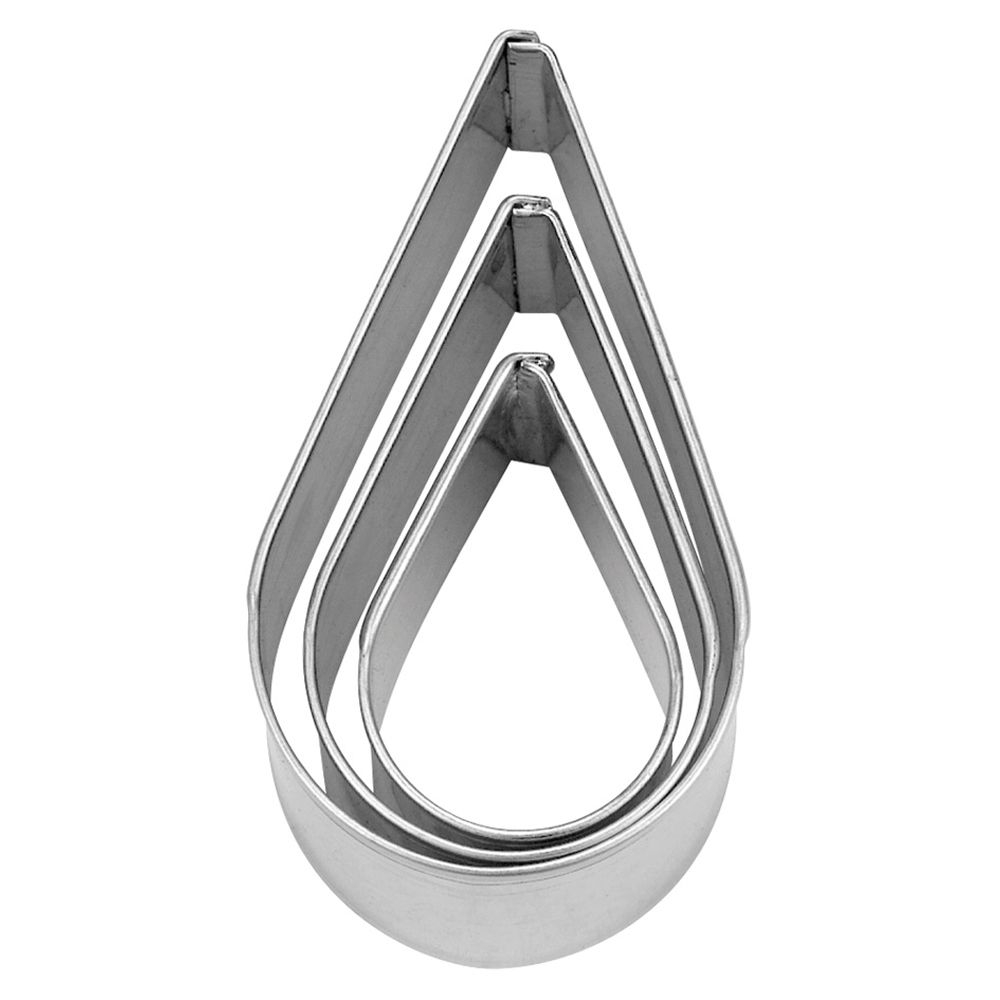 Städter - Cookie Cutter Drop smooth - 4 / 5 / 6 cm