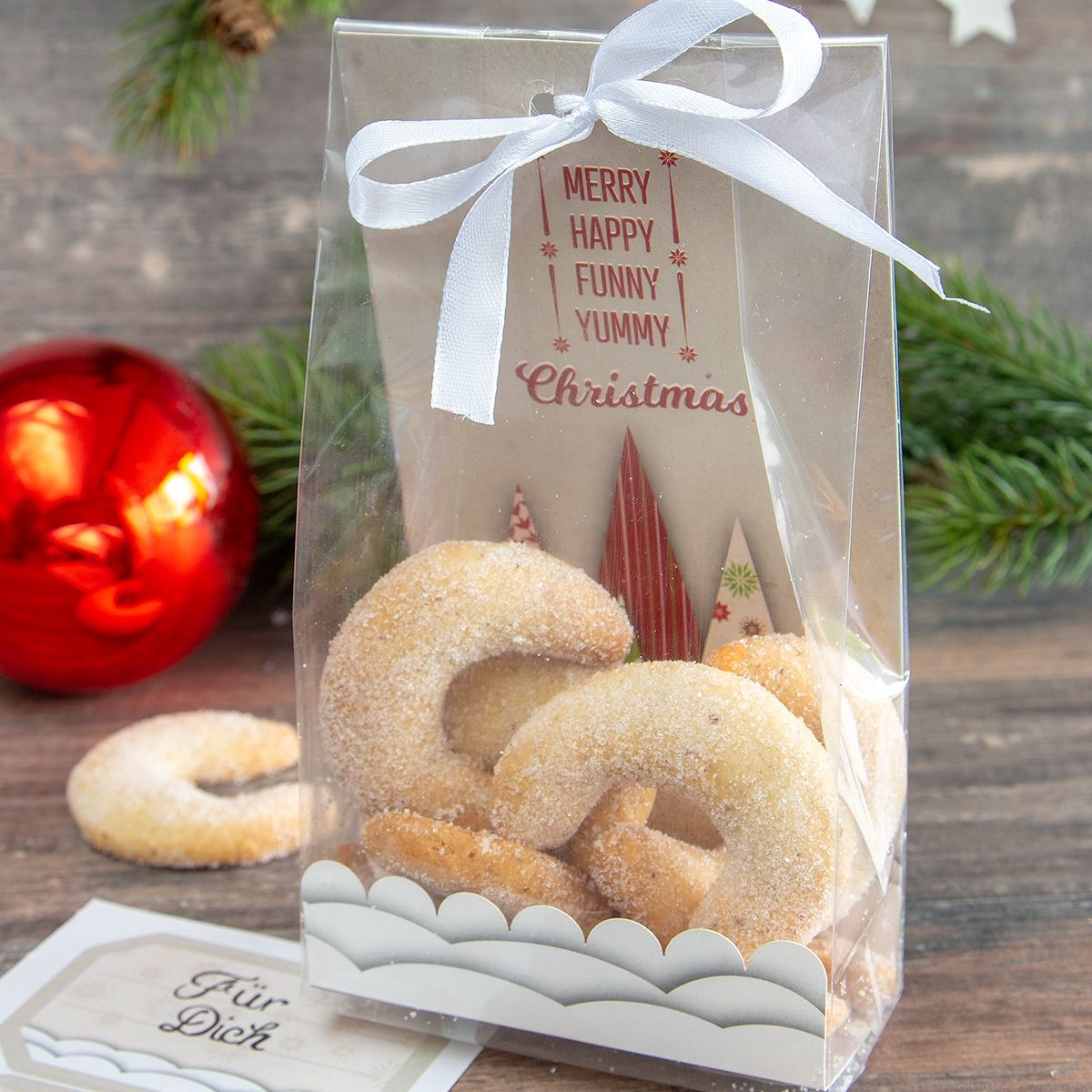 Städter - Geschenktüte  - 9 x 25 cm - Set 24-teilig - verschiedene Muster