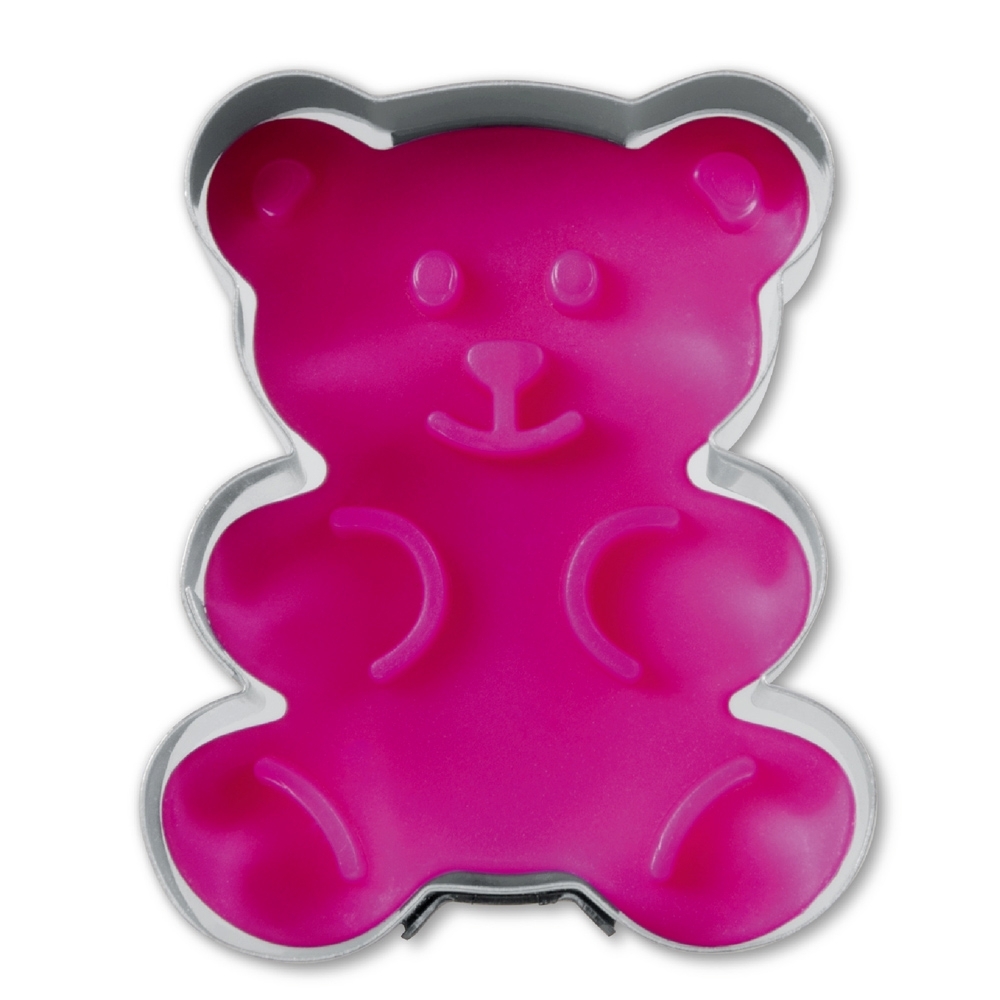 Städter - Prägeausstecher Bär 5 cm Pink