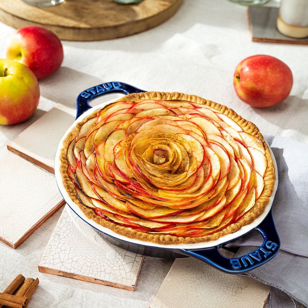 STAUB - Ceramique Tarteform | 24 cm | dunkelblau
