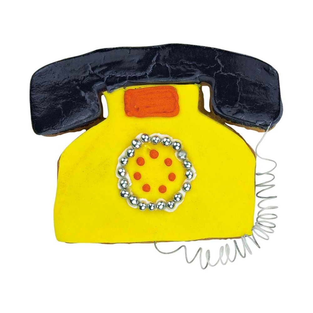 Städter - Prägeausstecher Telefon - 8 cm