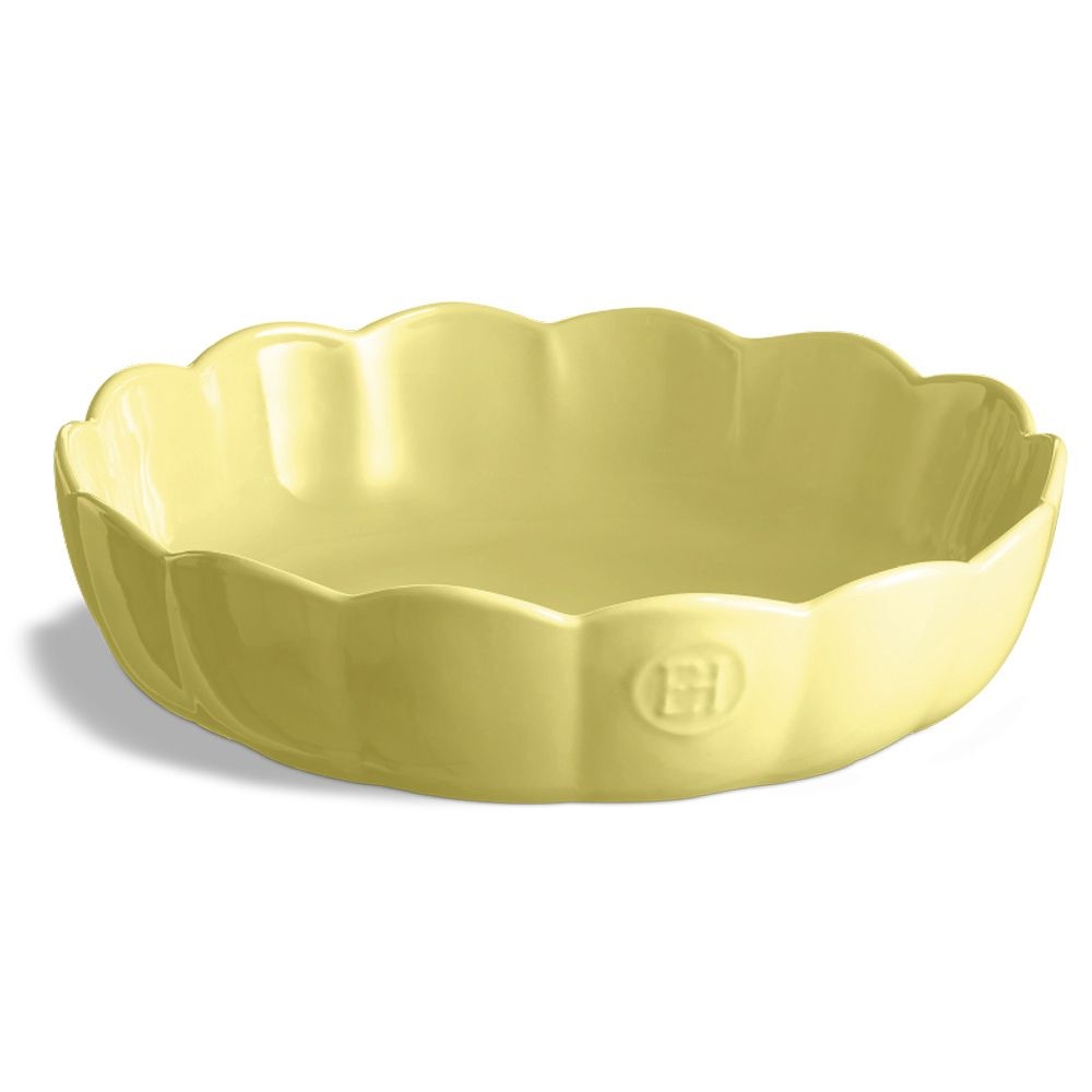Emile Henry - Round Dish  Ø 27 cm - Madeleine | Jaune Vanille