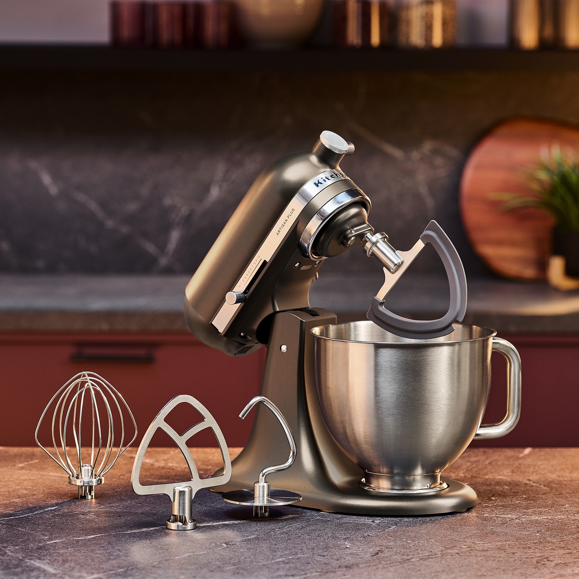 KitchenAid - Artisan Plus Küchenmaschine 5KSM50PKVEIO - Iron Ore