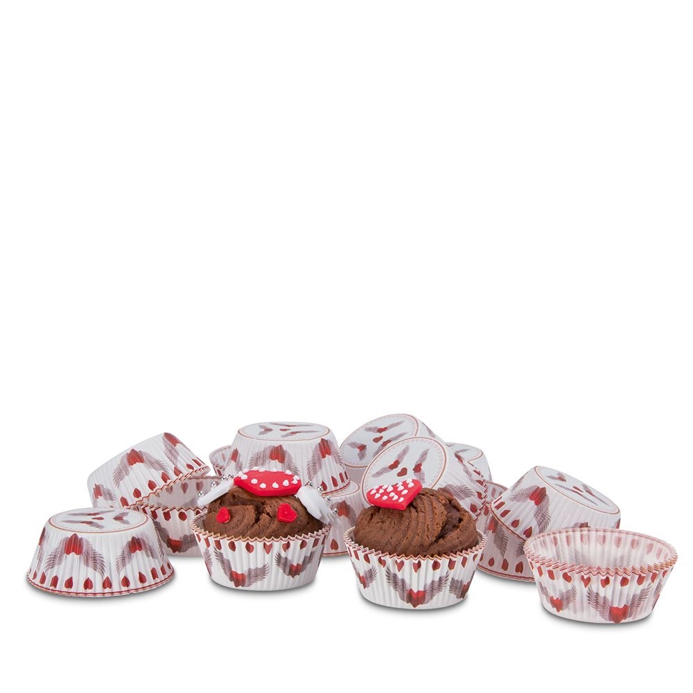 Städter - Papierbackform - 50 Stück - verschiedene Größen und Muster