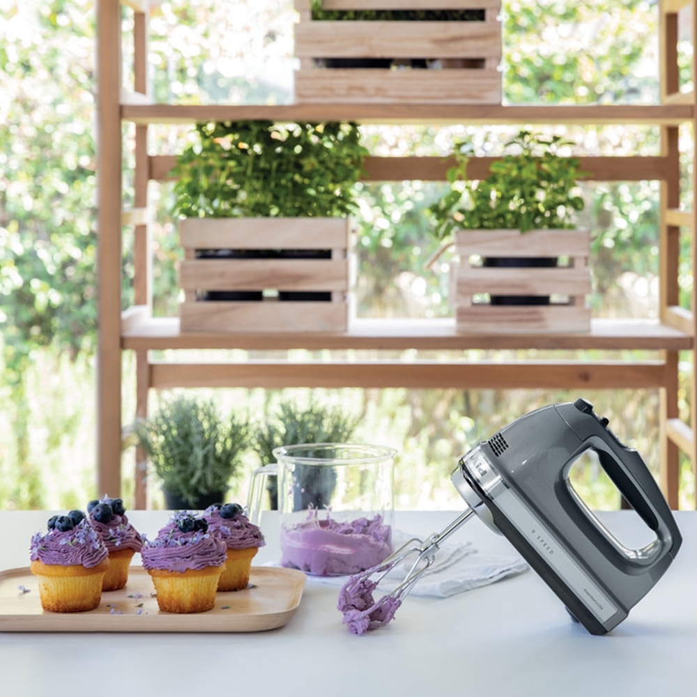 KitchenAid -  9-Speed Hand Mixer - Silver KitchenAid -  9-Speed Hand Mixer - Silver