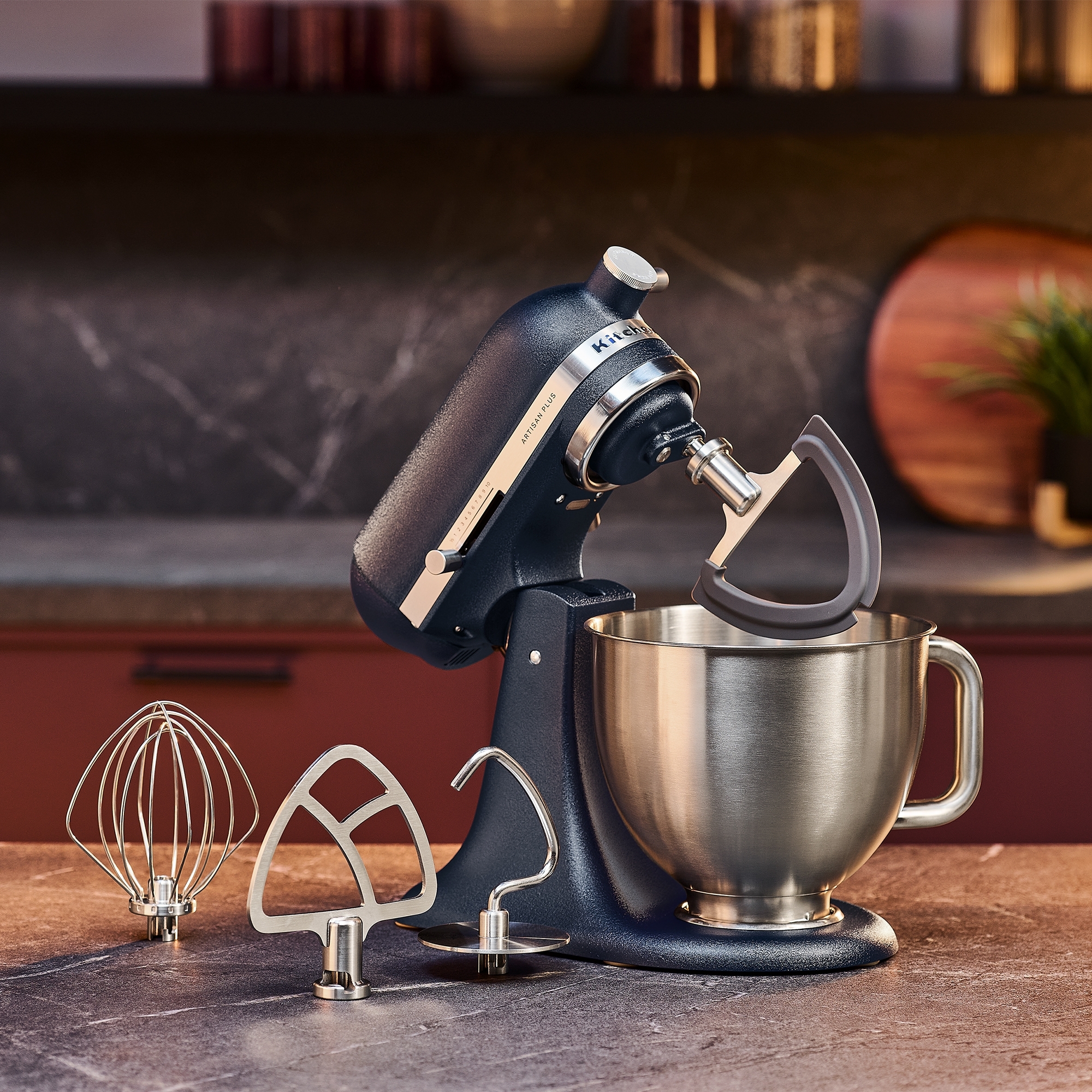 KitchenAid - Artisan Plus Küchenmaschine 5KSM50PKVEWB - Wild Blueberry