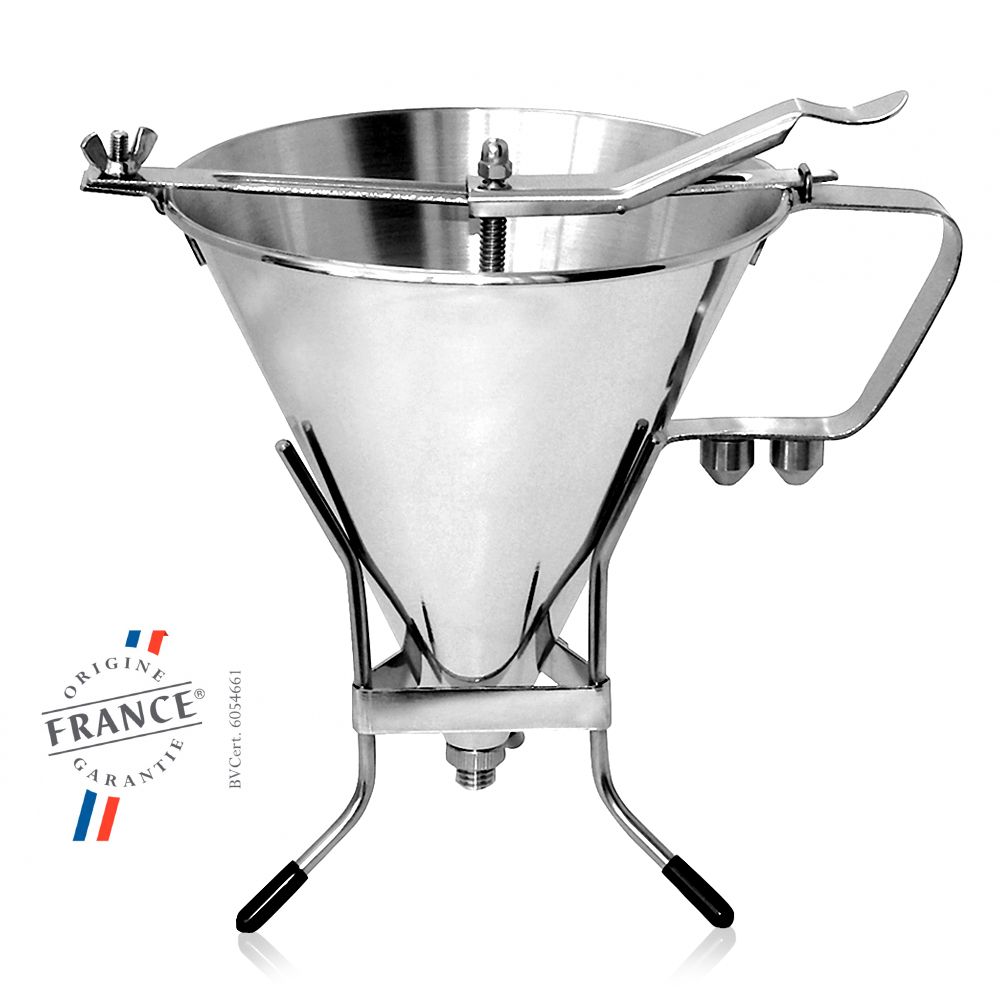 de Buyer - Kwik Pro Fondanttrichter aus Edelstahl - 1,9 L de Buyer - Kwik Pro Fondanttrichter aus Edelstahl - 1,9 L