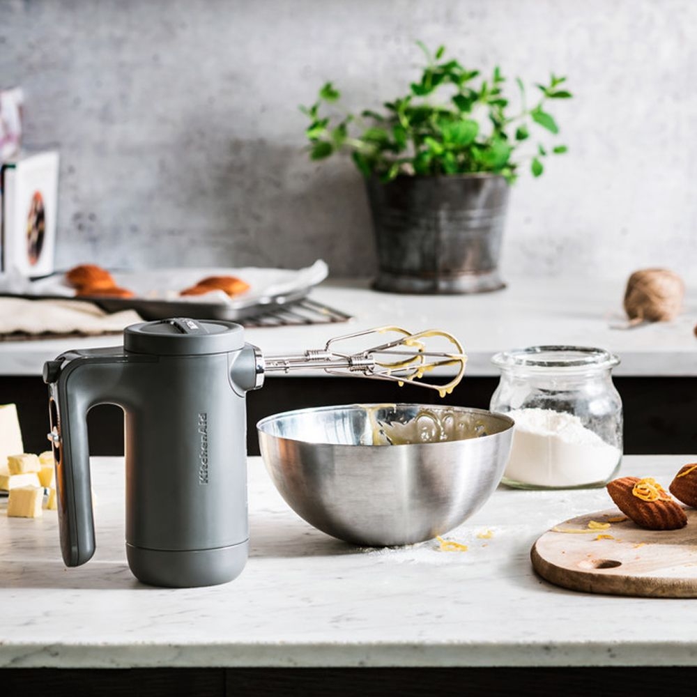KitchenAid -  Cordless hand mixer 5KHMB732 - Dark grey KitchenAid -  Cordless hand mixer 5KHMB732 - Dark grey