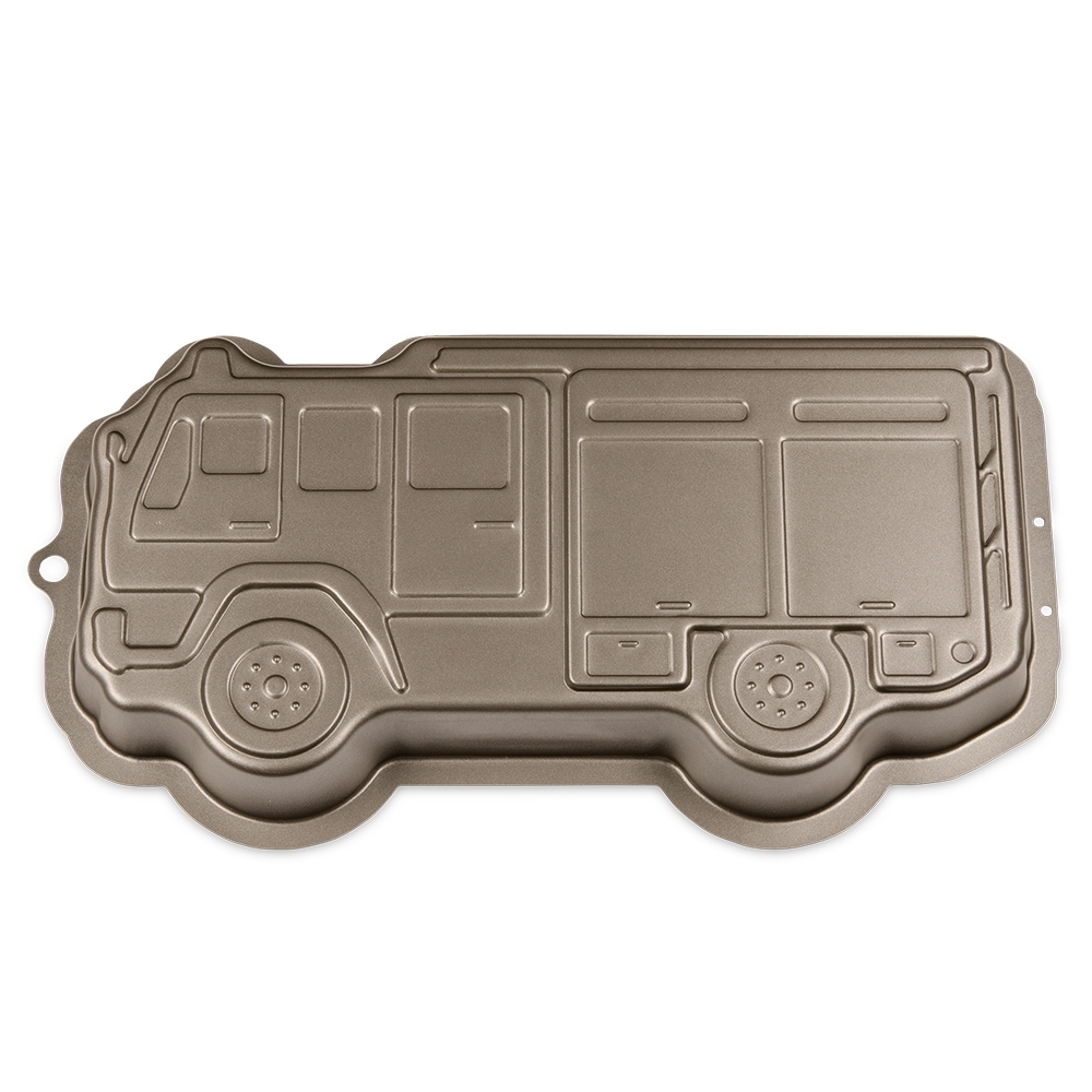 Städter - Motivbackform Benny das Feuerwehrauto - 33 x 17 x 4 cm - 1.500 ml