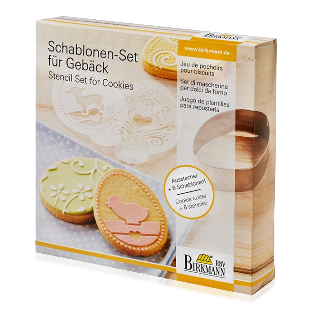 Birkmann - Schablonen-Set für Gebäck Ostern