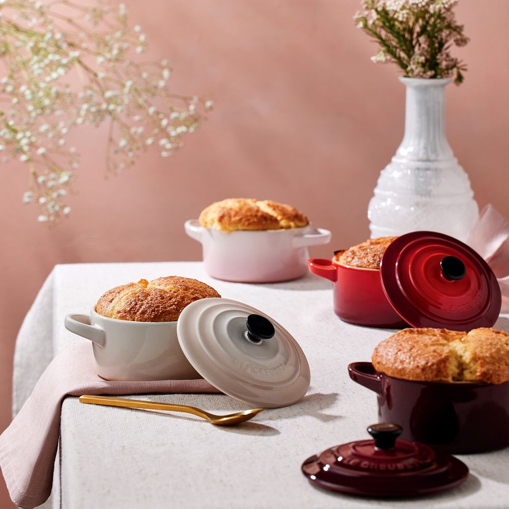 Le Creuset - 4er Set Mini-Cocotte - Petits Fours Le Creuset - 4er Set Mini-Cocotte - Petits Fours