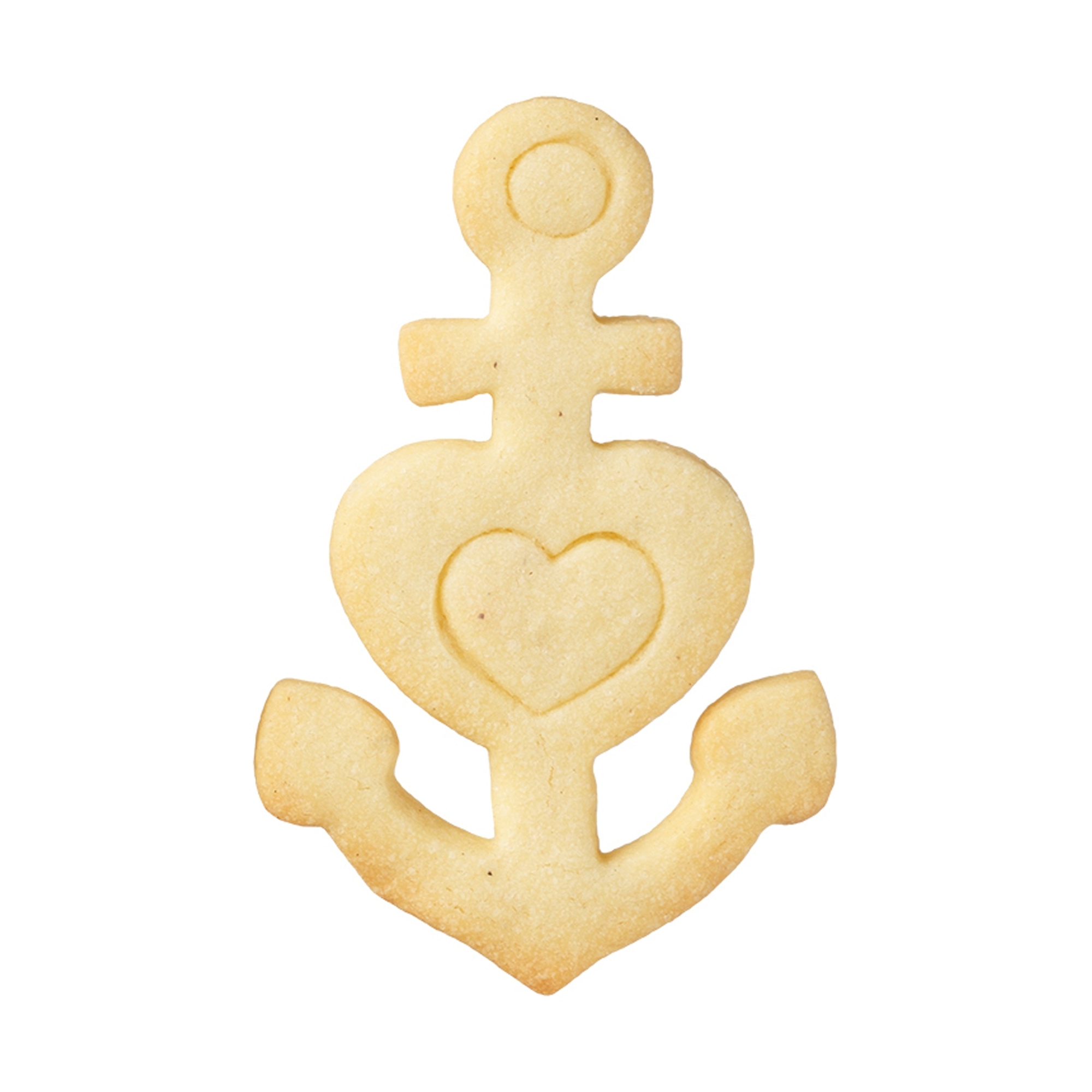 Birkmann - Ausstechform - Anker Glaube-Liebe-Hoffnung, 10 cm Birkmann - Ausstechform - Anker Glaube-Liebe-Hoffnung, 10 cm