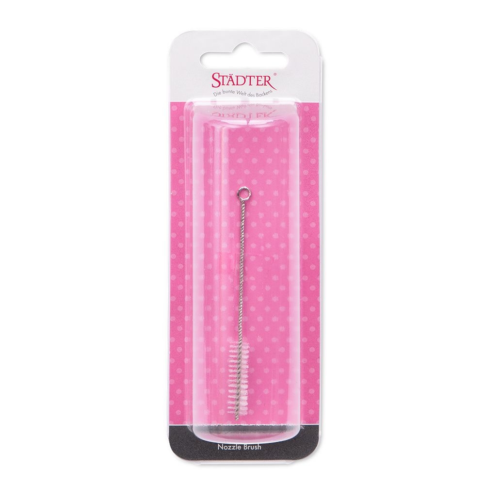 Städter - Tülle Reinigungsbürste ca. 10 cm fein für Tüllen und Ausstechformen