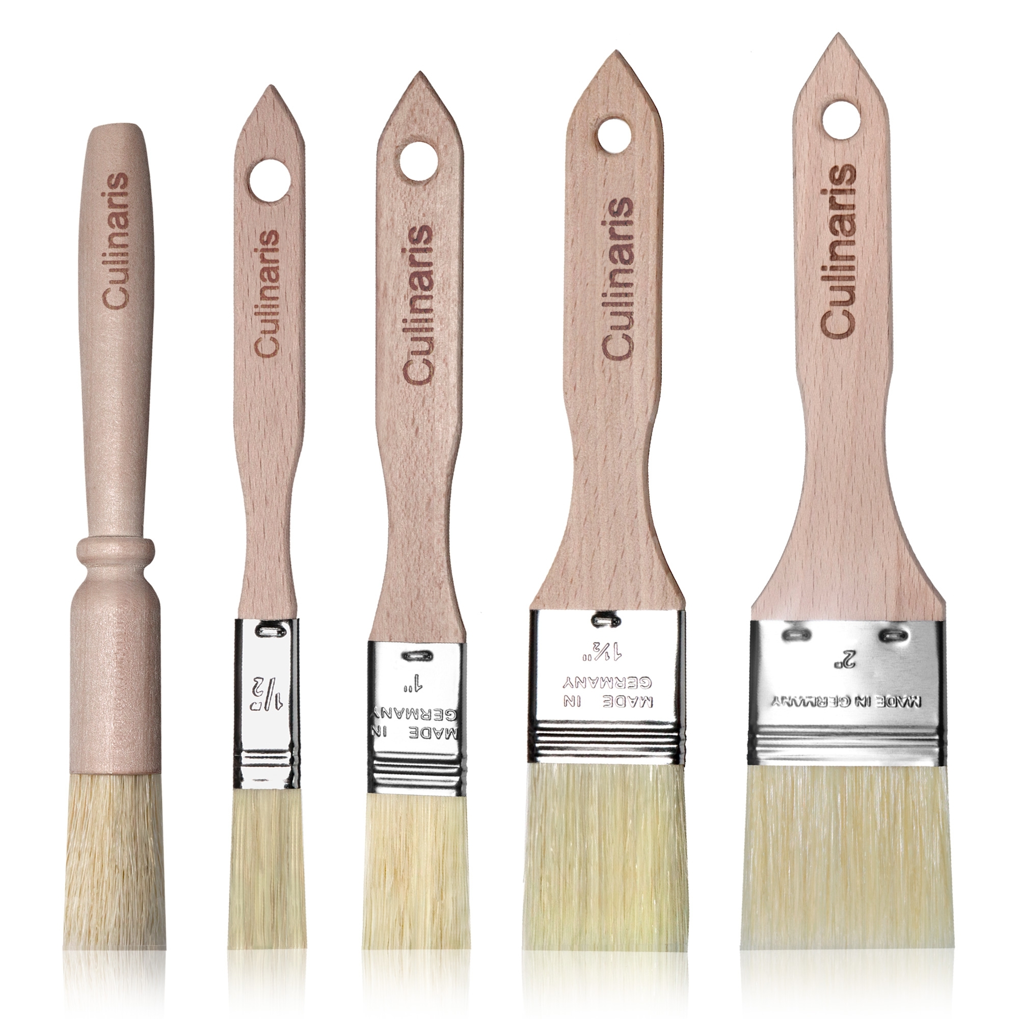 Baking or kitchen brush set - 5 pcs | Culinaris