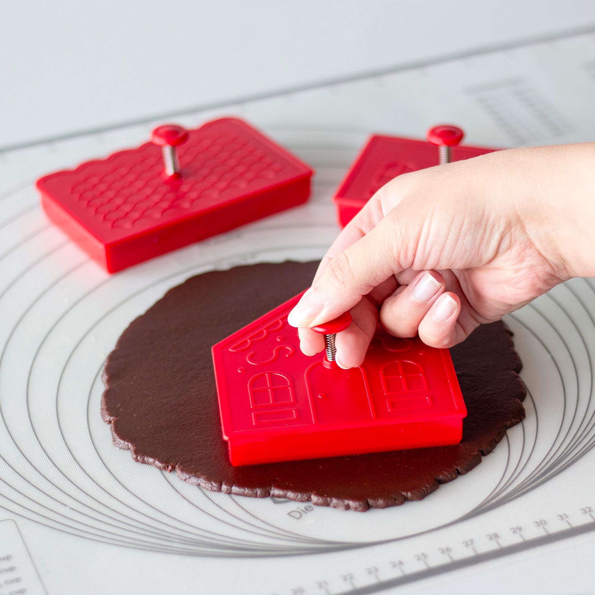 Städter - Prägeausstecher Kekshaus - 3-tlg.