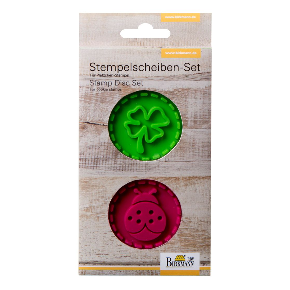 RBV Birkmann - Stamp set Ladybug & Shamrock