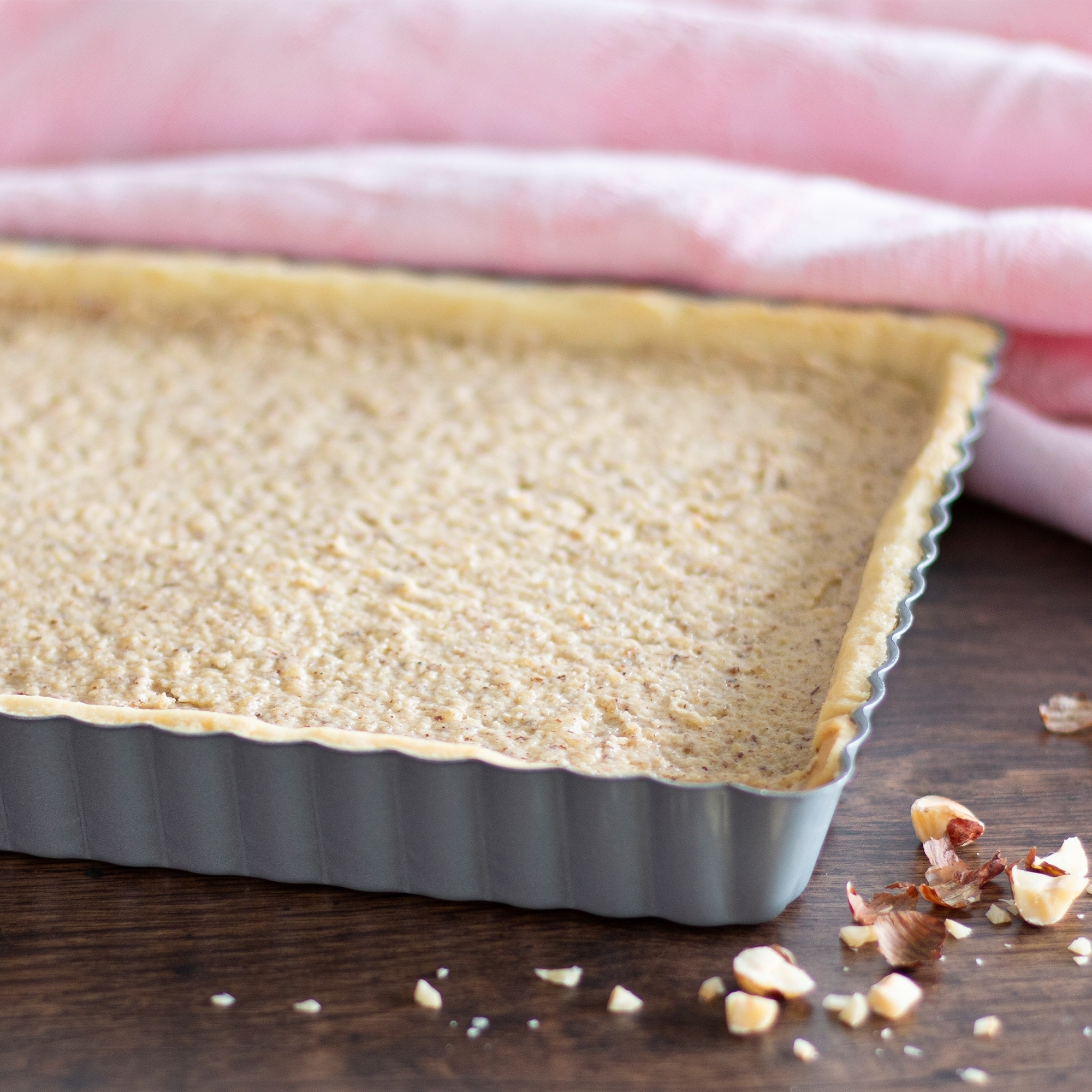 Städter - We-Love-Baking - Tarteform mit Hebeboden - 28,0 x 18,0 cm / H 3,0 cm / 1.150 ml