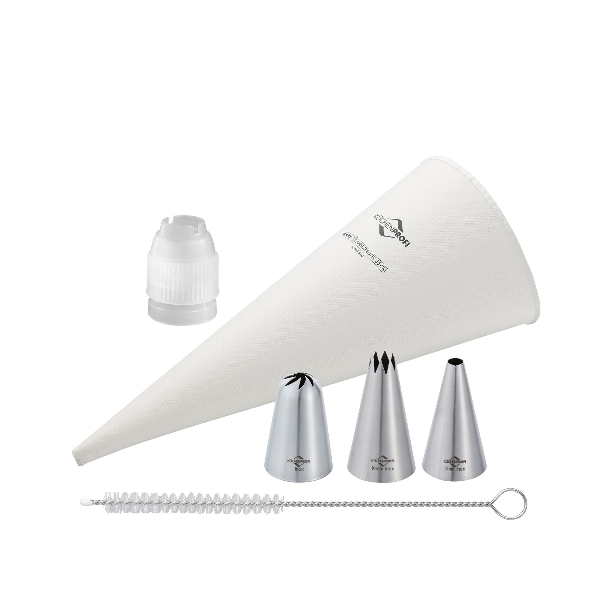 Küchenprofi - Piping Bag Set - BAKE - 5-piece set