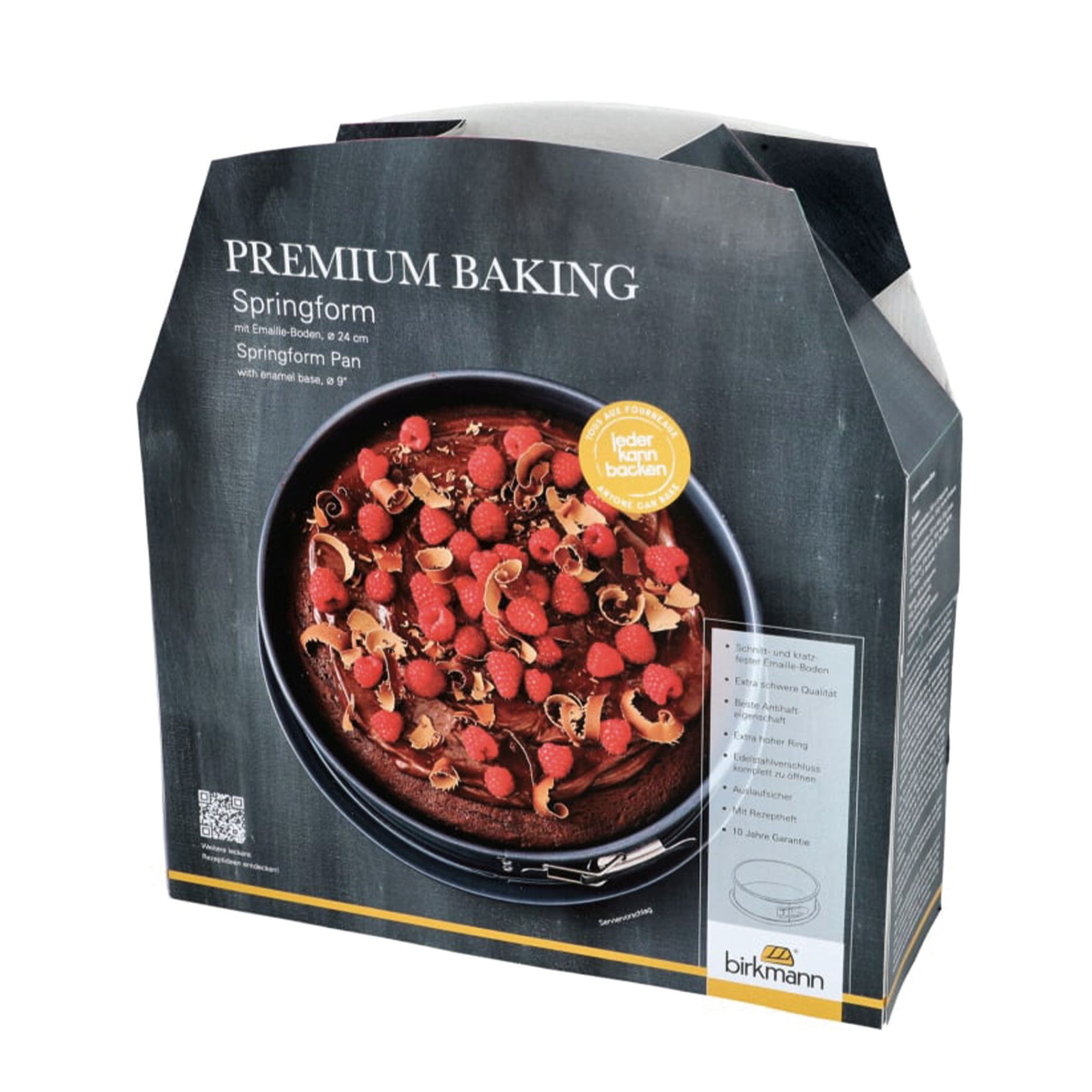 Birkmann - Springform pan with one base Ø 24 cm - Premium Baking