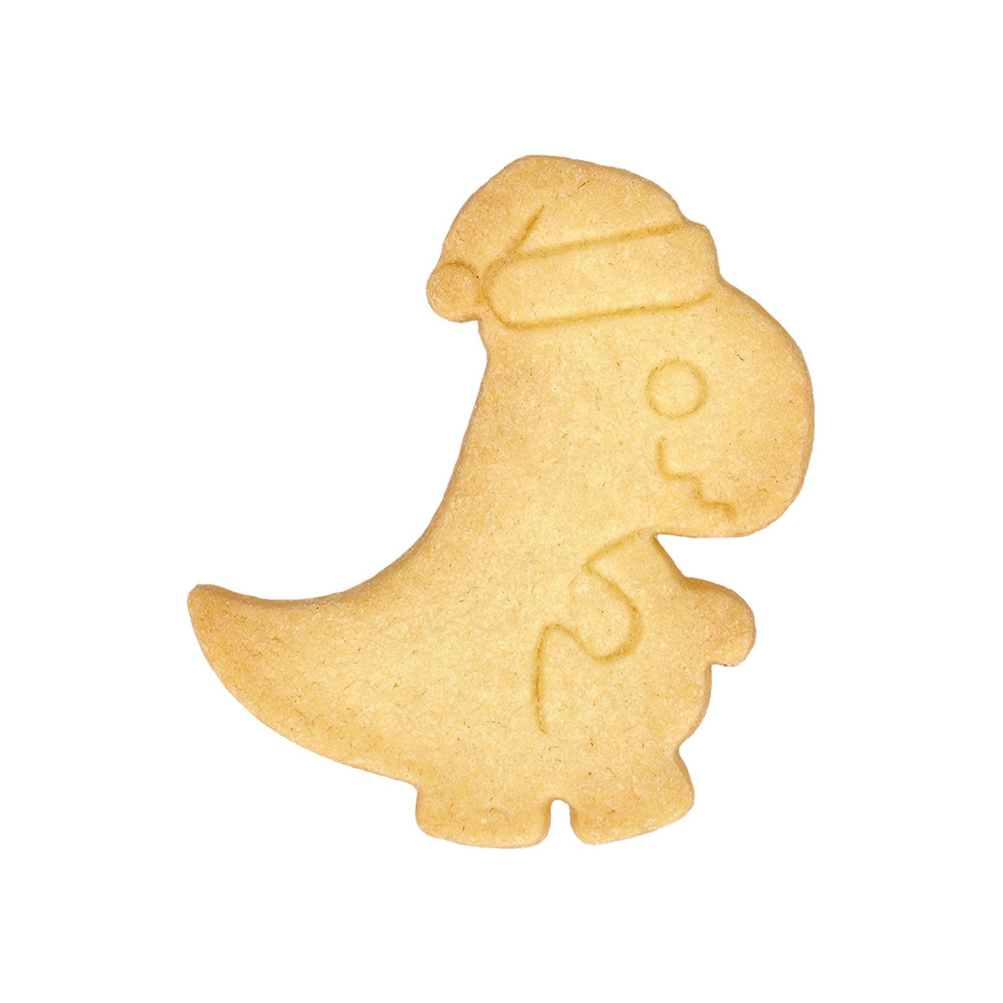 RBV Birkmann - Cookie cutter | Christmas Dinosaur | 8 cm