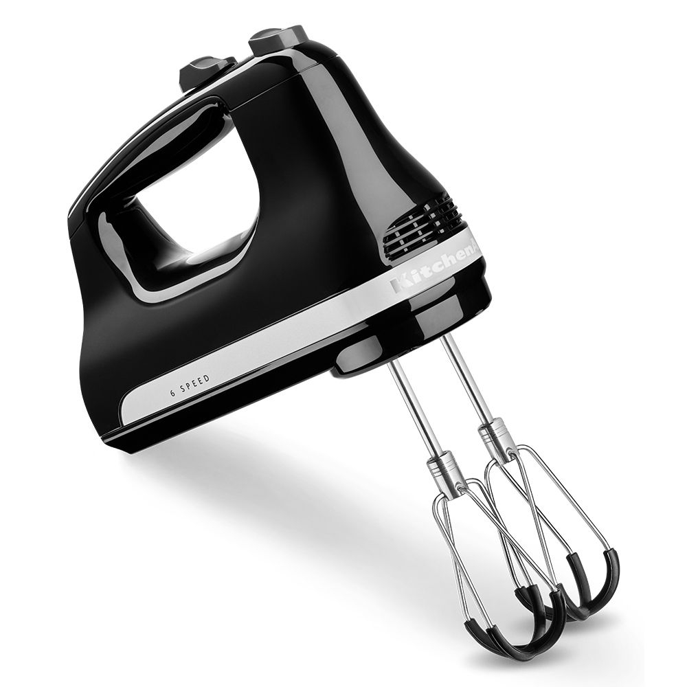 KitchenAid - Hand Mixer with Flexi Beater 5KHM6118 - Onyx Black KitchenAid - Hand Mixer with Flexi Beater 5KHM6118 - Onyx Black