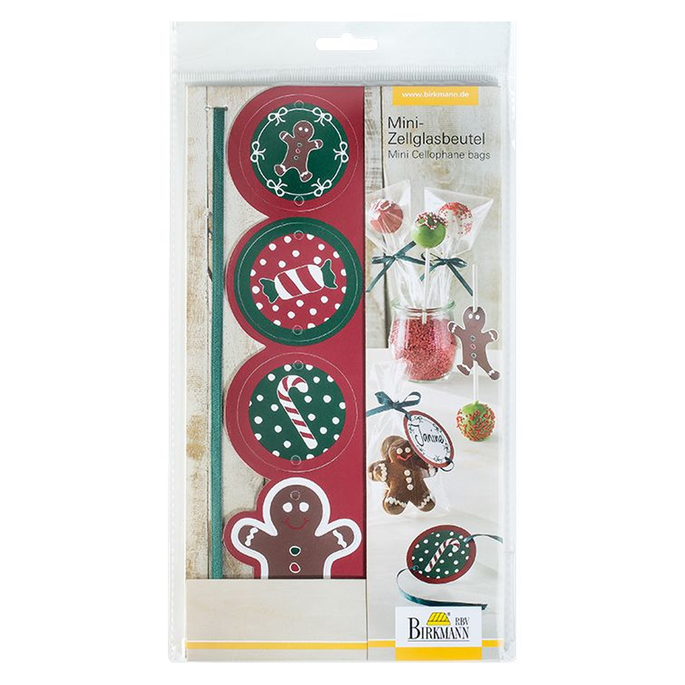 Birkmann - Mini Cellophane Bag Candy Christmas