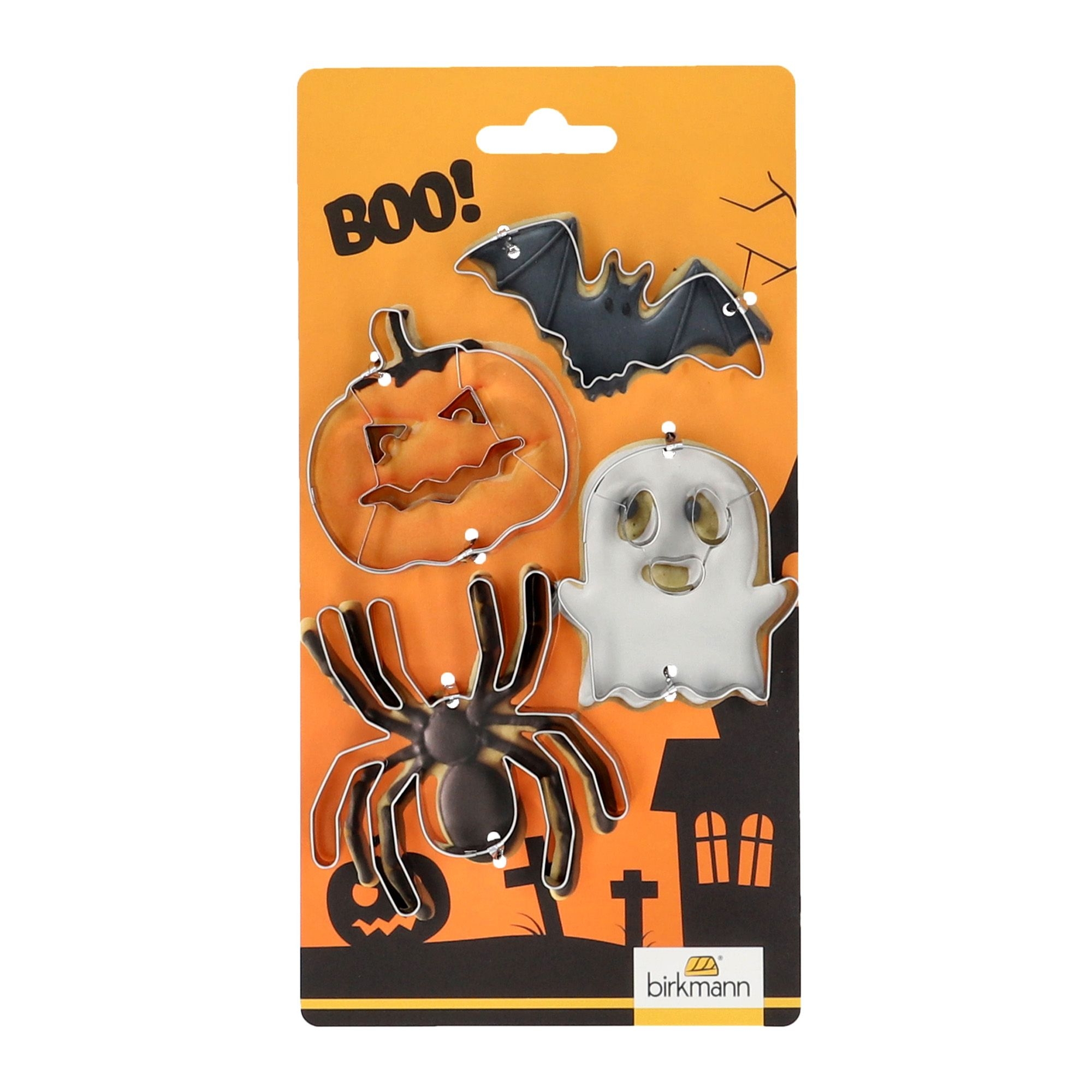Birkmann - Ausstecher-Set - Halloween - 4-tlg.