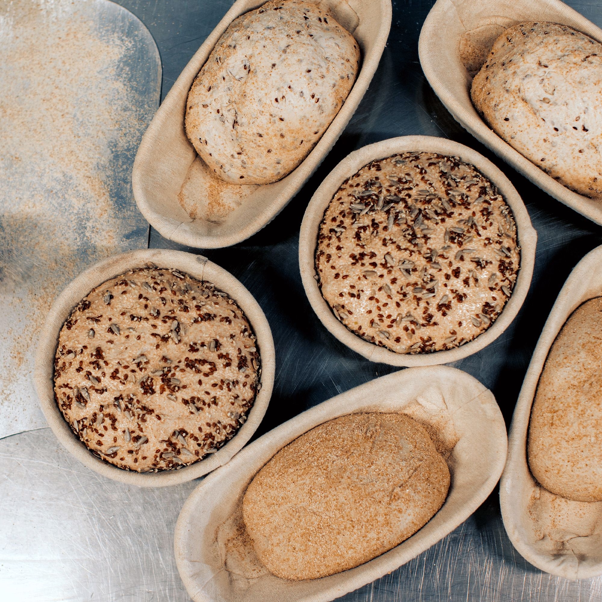 Gärkörbchen oval mit Bezug - PADEIRO - 24,5 cm | Culinaris