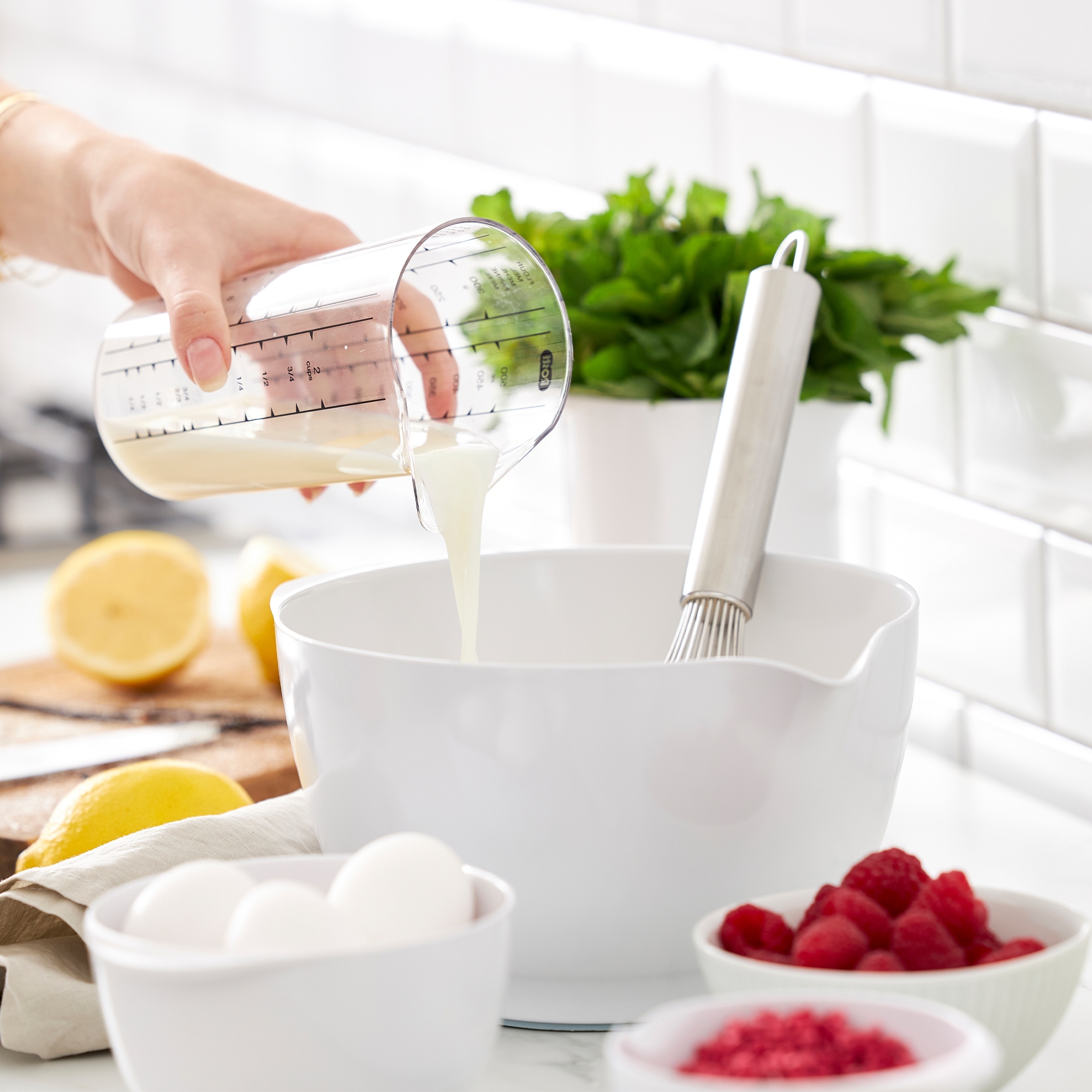 Rosti - NEW Margrethe Mixing Bowl - 0.75 l - White Rosti - NEW Margrethe Mixing Bowl - 0.75 l - White