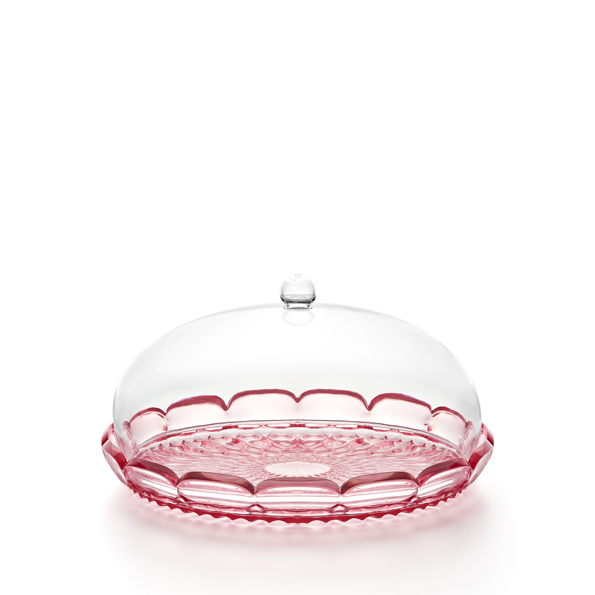 Guzzini - cake tumbler “Vanity”, flamingo pink