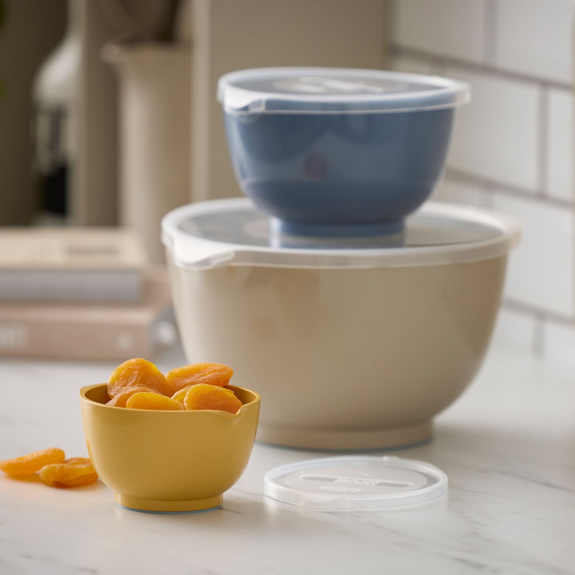 Rosti – mixing bowl set with lid Margrethe