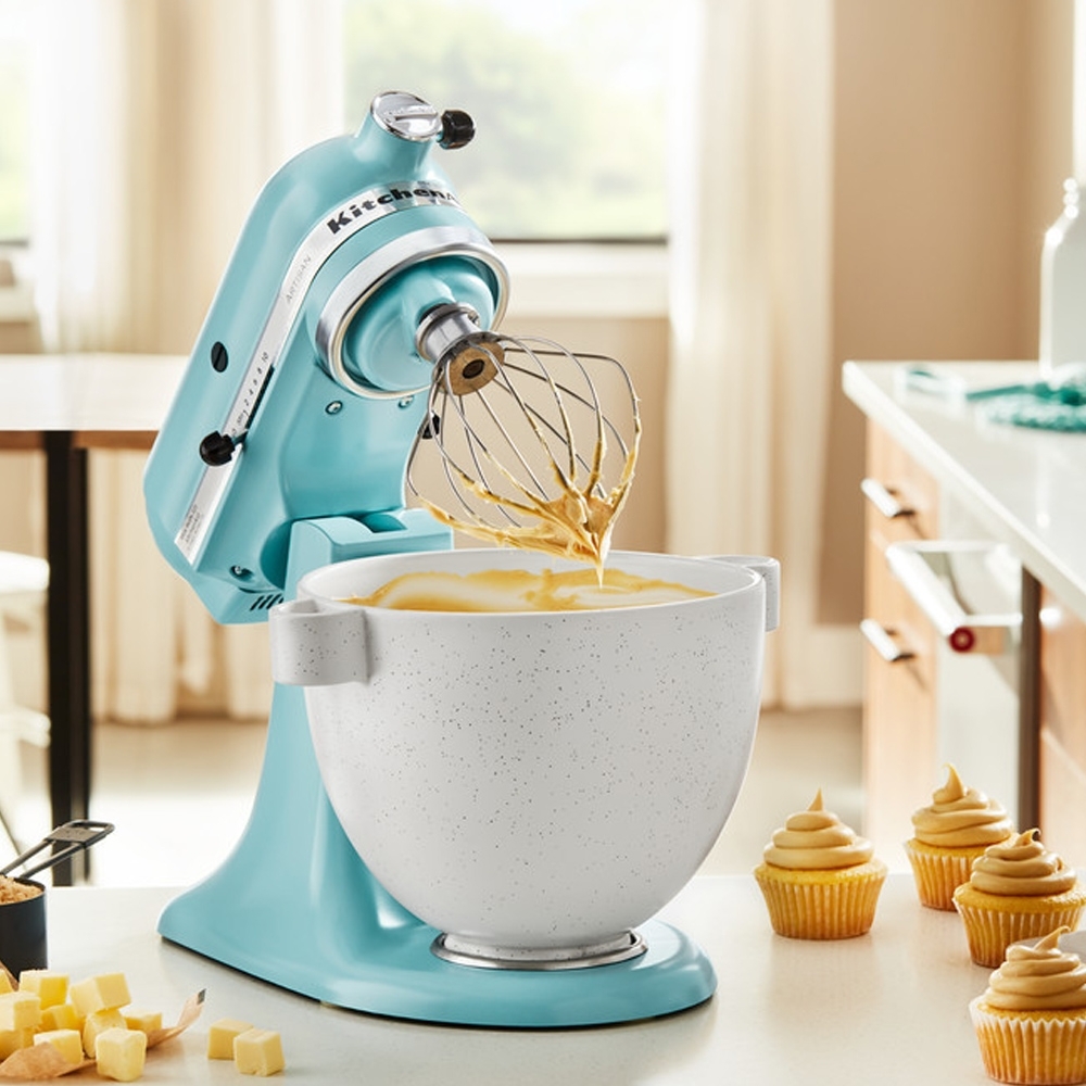 KitchenAid - 4.7 L Ceramic Bowl - Speckled Stone KitchenAid - 4.7 L Ceramic Bowl - Speckled Stone