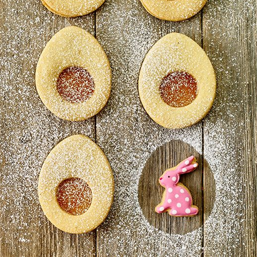 Birkmann - Cookie cutter rabbit, sitting, 5 cm