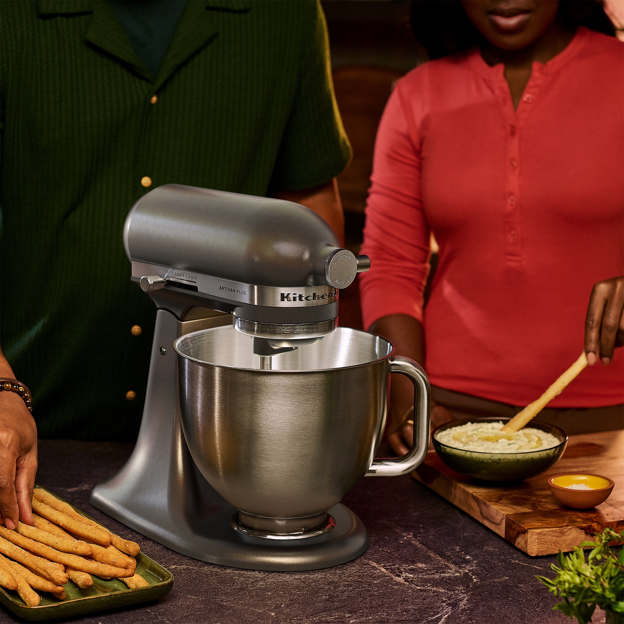 KitchenAid - Artisan Plus Küchenmaschine 5KSM50PKVEIO - Iron Ore