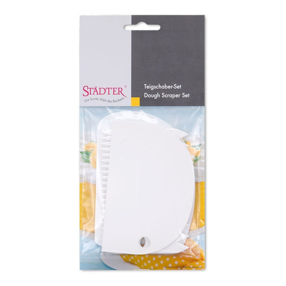 Städter - Teigschaber - 11–12,5 cm -  Set 3-teilig