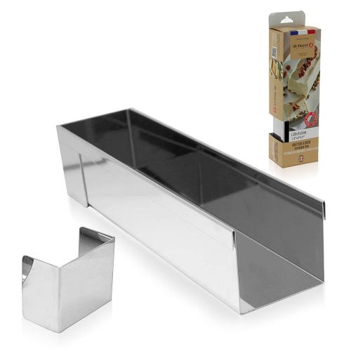 de Buyer - Rinne quadratisch mit 2 abnehmbaren Enden 30 x 8 cm de Buyer - Rinne quadratisch mit 2 abnehmbaren Enden 30 x 8 cm