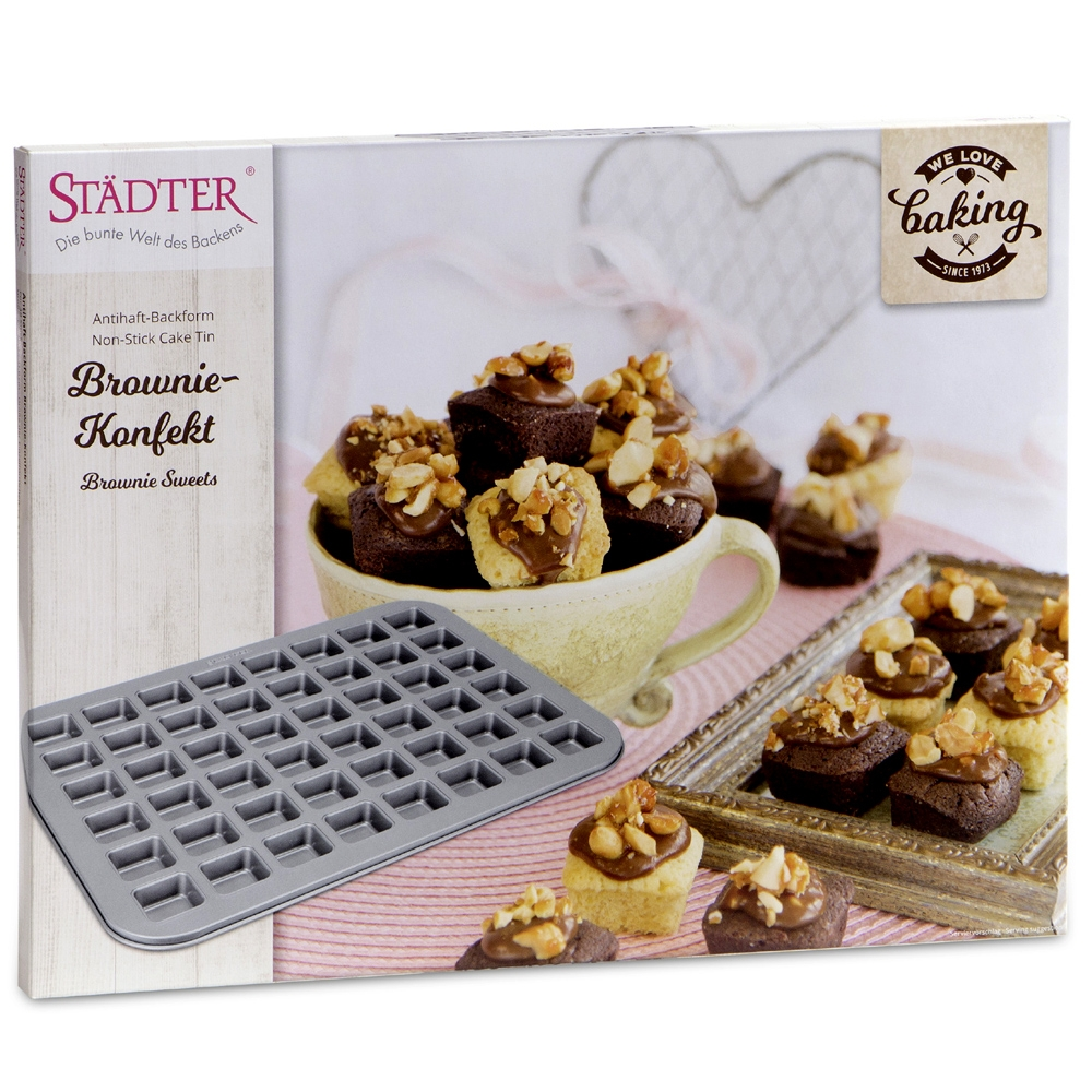 Städter - We Love Baking Brownie  Konfekt - 40 x 31 cm