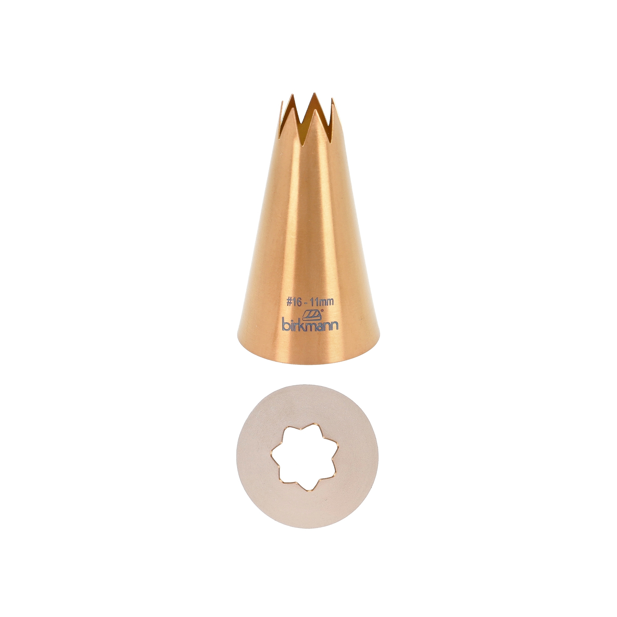 Birkmann -  Sterntülle kupferfarben  #16 - 11mm Birkmann -  Sterntülle kupferfarben  #16 - 11mm