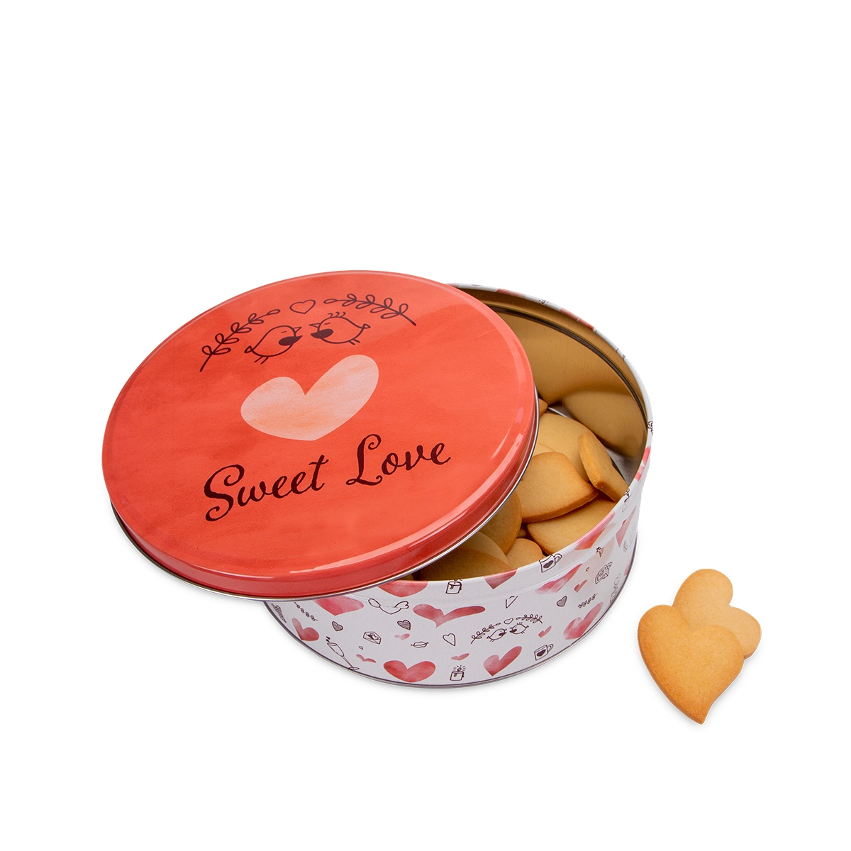 Städter - Cookie box - Sweet Love - Colorful - different sizes and shapes
