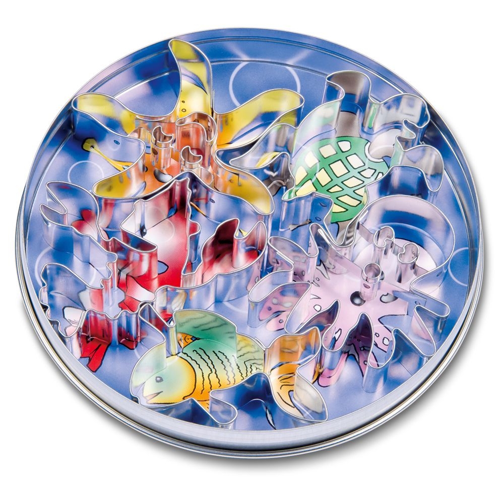 Städter - Ausstecher Meerestiere 5-teiliges Set - 7–8 cm