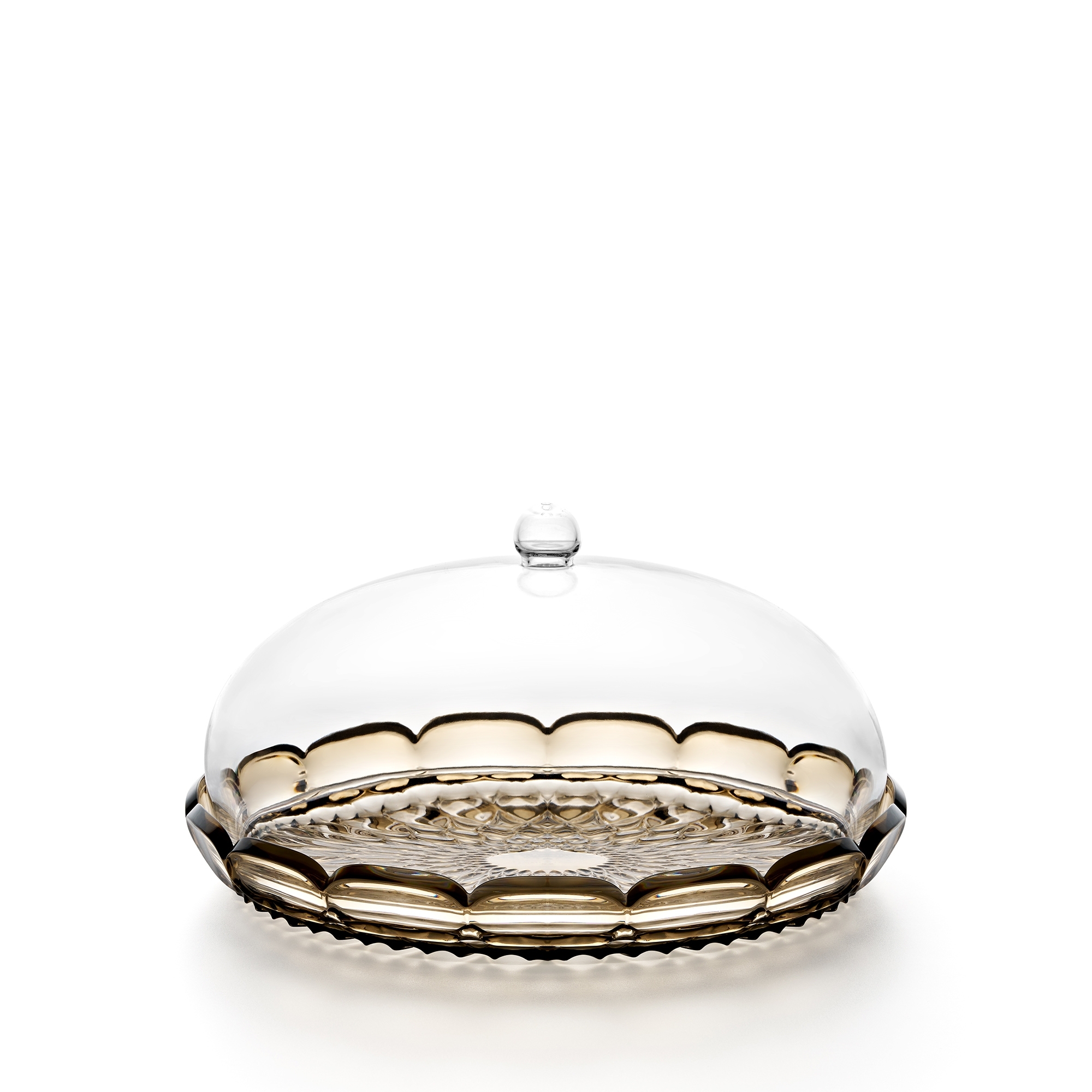 Guzzini - cake tumbler “Vanity”, smoke
