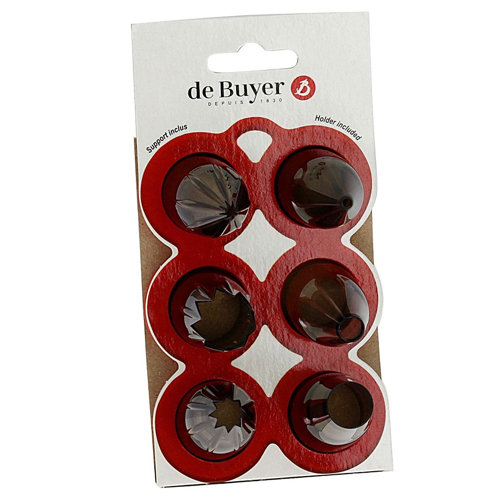 de Buyer - Satz von 6 Garniertüllen Set STARTER de Buyer - Satz von 6 Garniertüllen Set STARTER