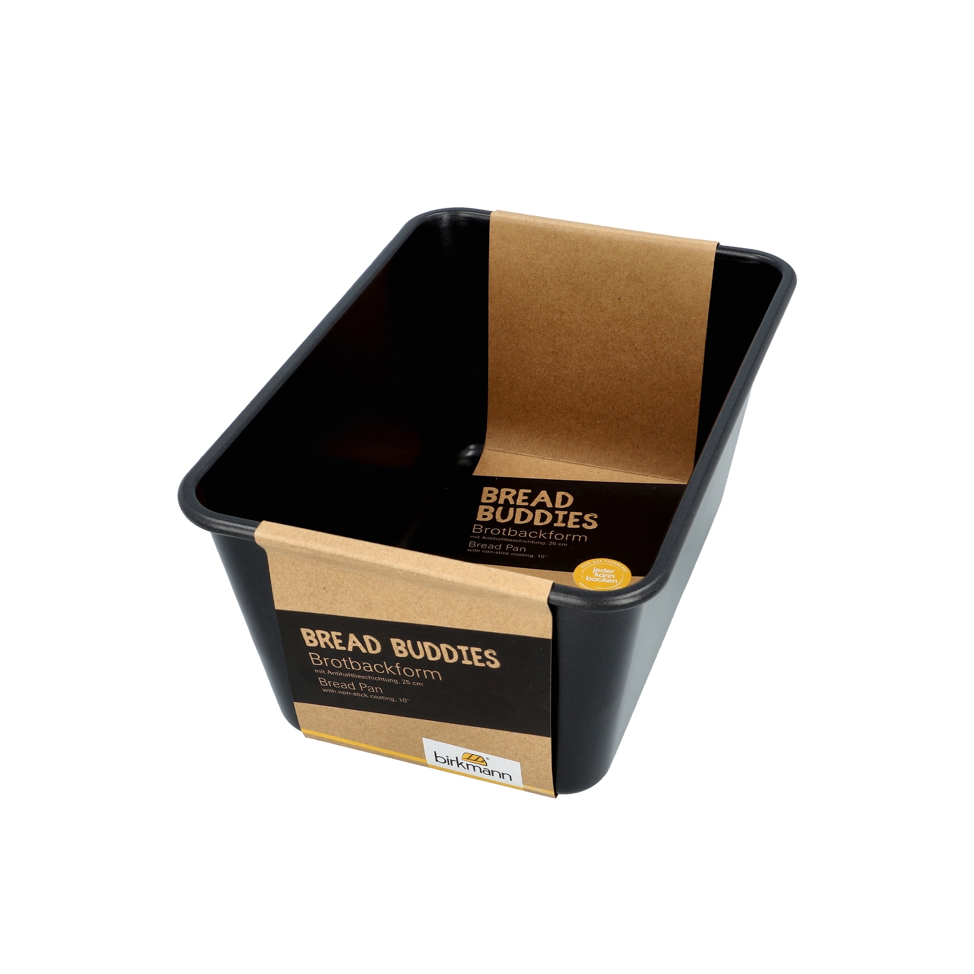 Birkmann - Brotbackform XXL - Bread Buddies - 25 cm - Antihaftbeschichtung