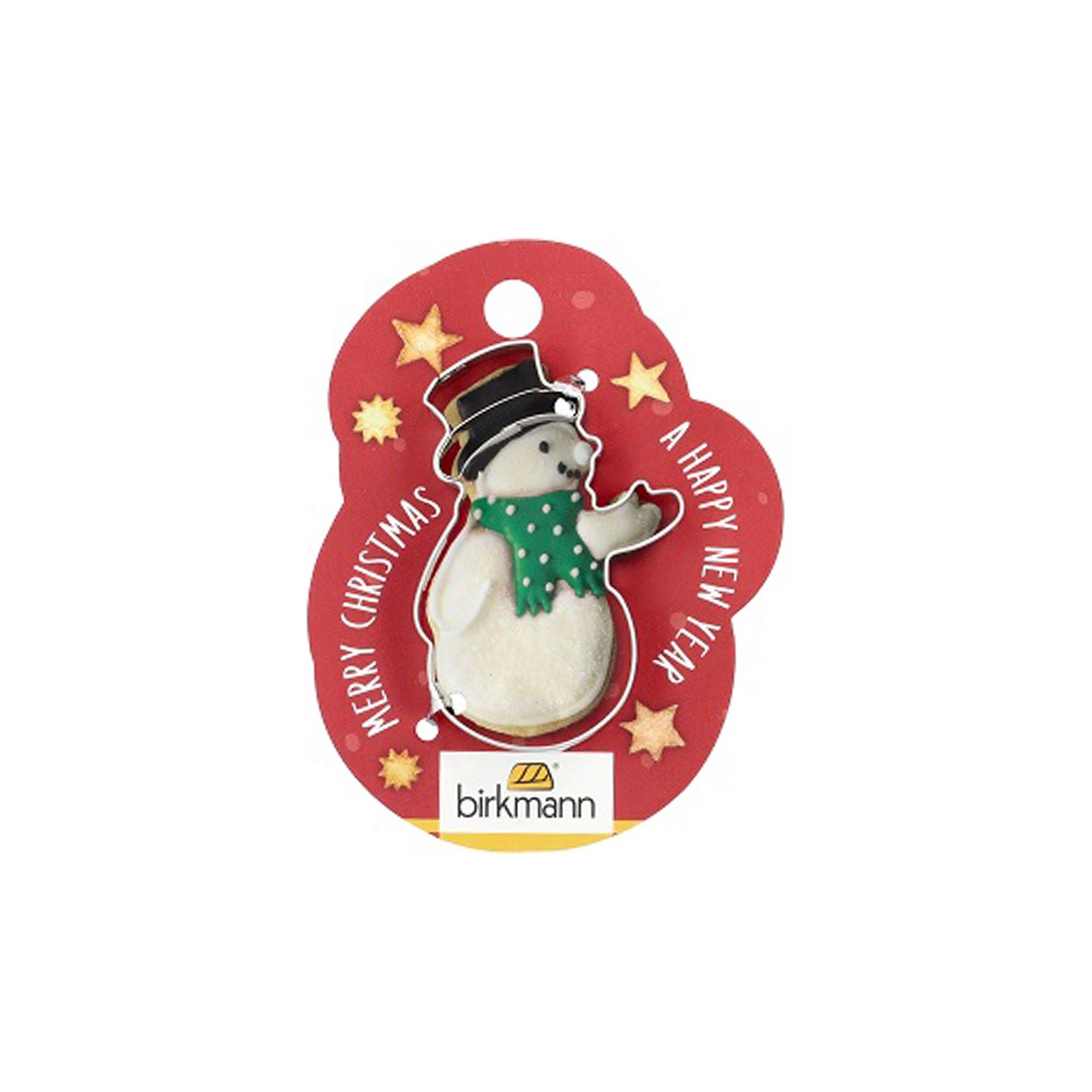 Birkmann - Ausstecher Schneemann - Weihnachten 2024 - 5,5 cm
