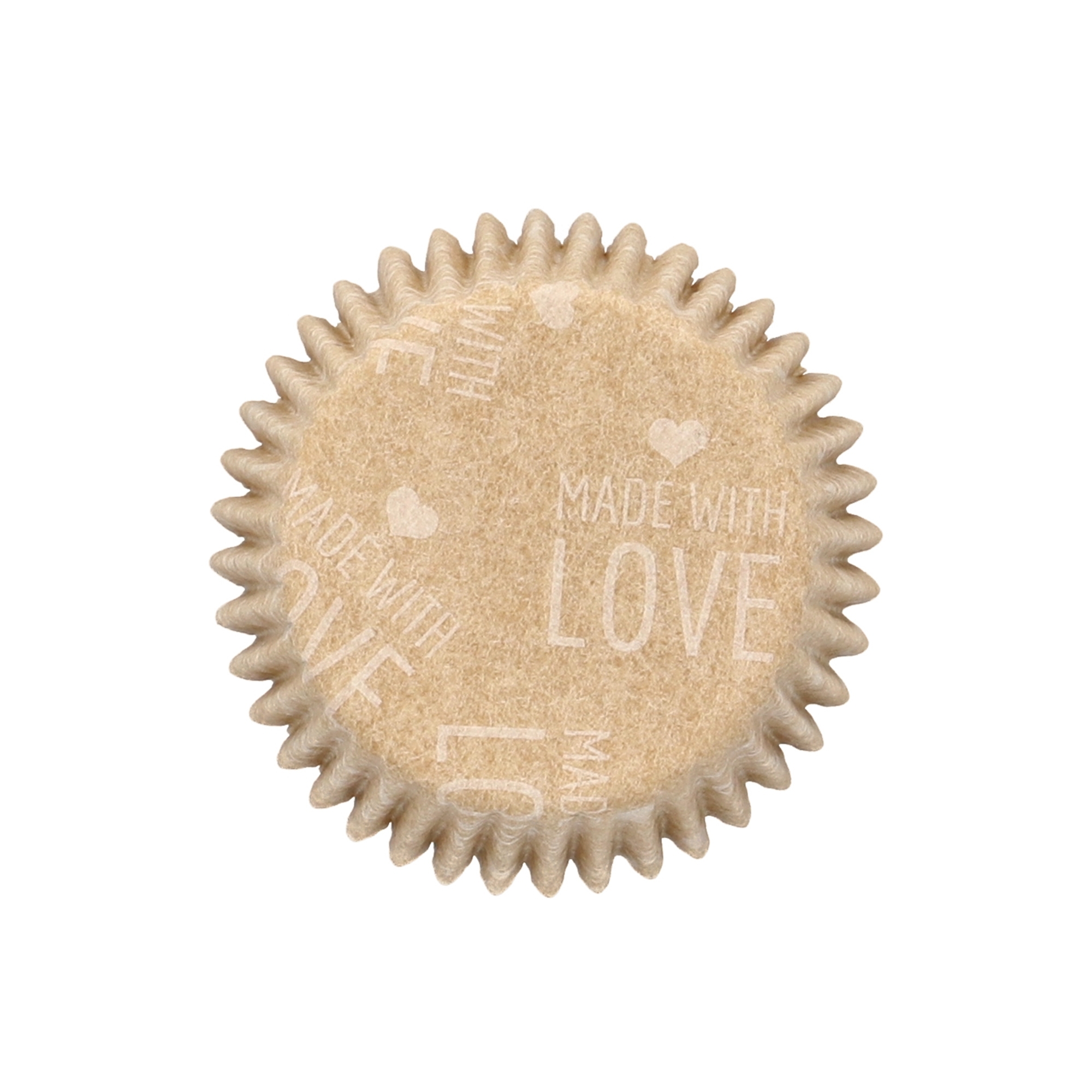 Birkmann Cause we care Mini-Kraftpapierbackförmchen